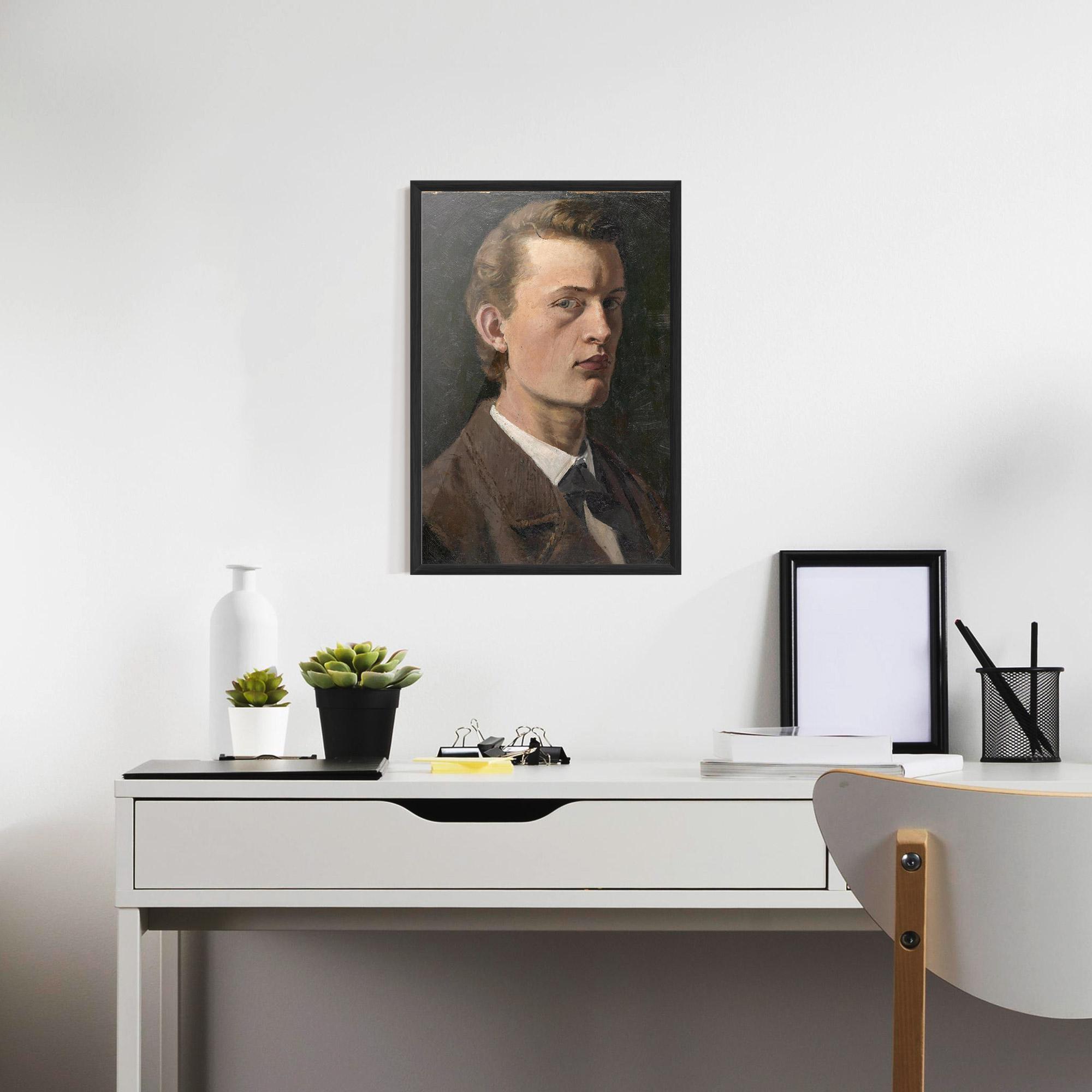Poster Înrămat Self Portrait mockup 7