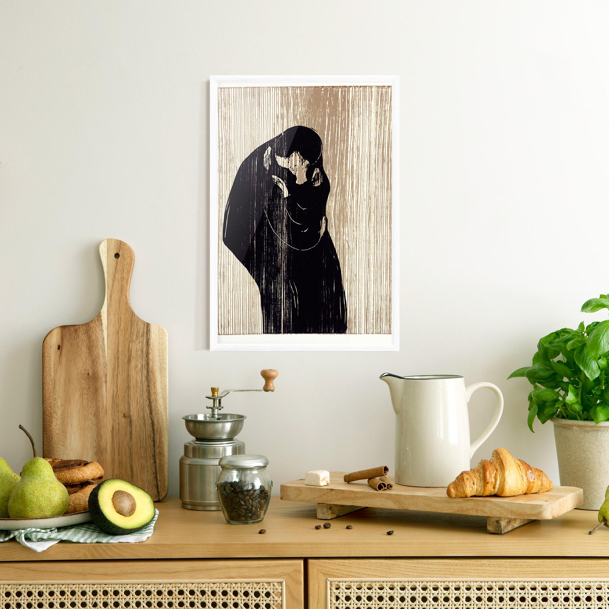 Poster Înrămat Kiss mockup 8