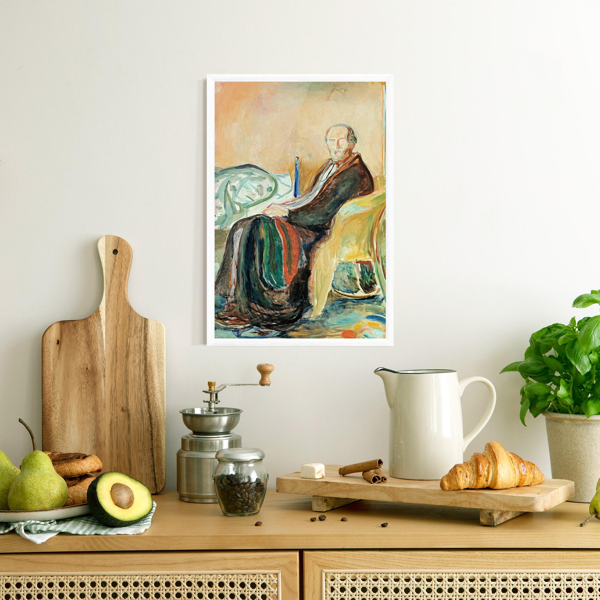 Poster Înrămat Self Portrait Spanish mockup 8