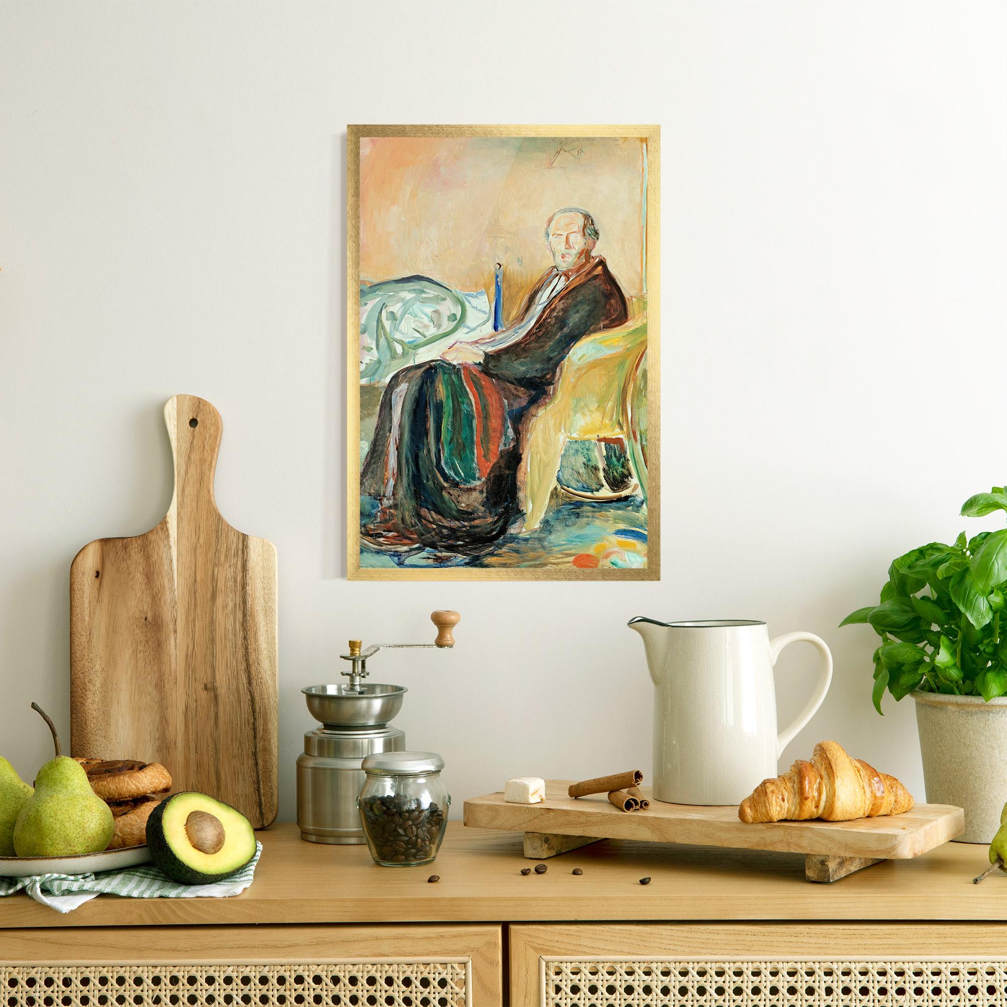 Poster Înrămat Self Portrait Spanish mockup 8