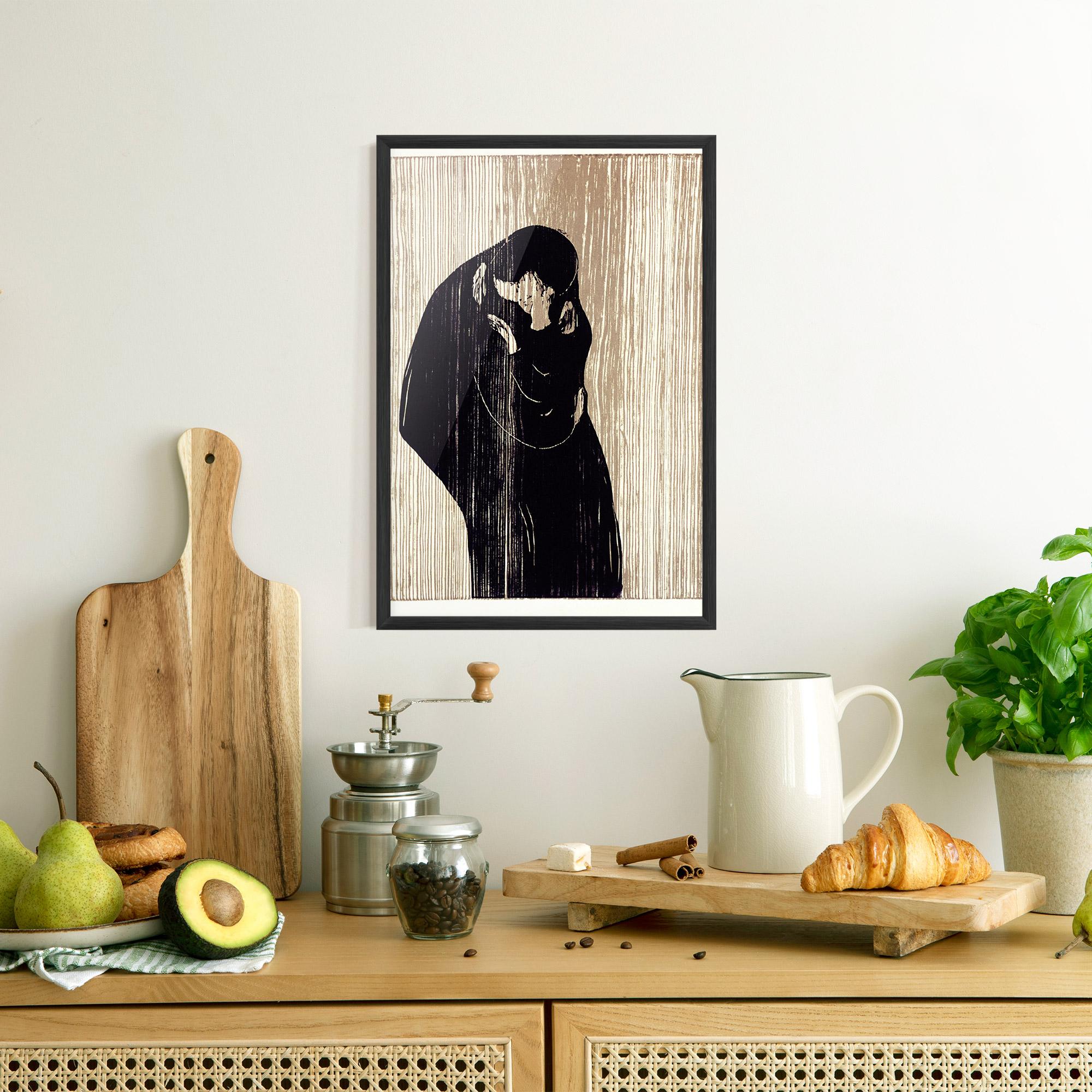 Poster Înrămat Kiss mockup 8