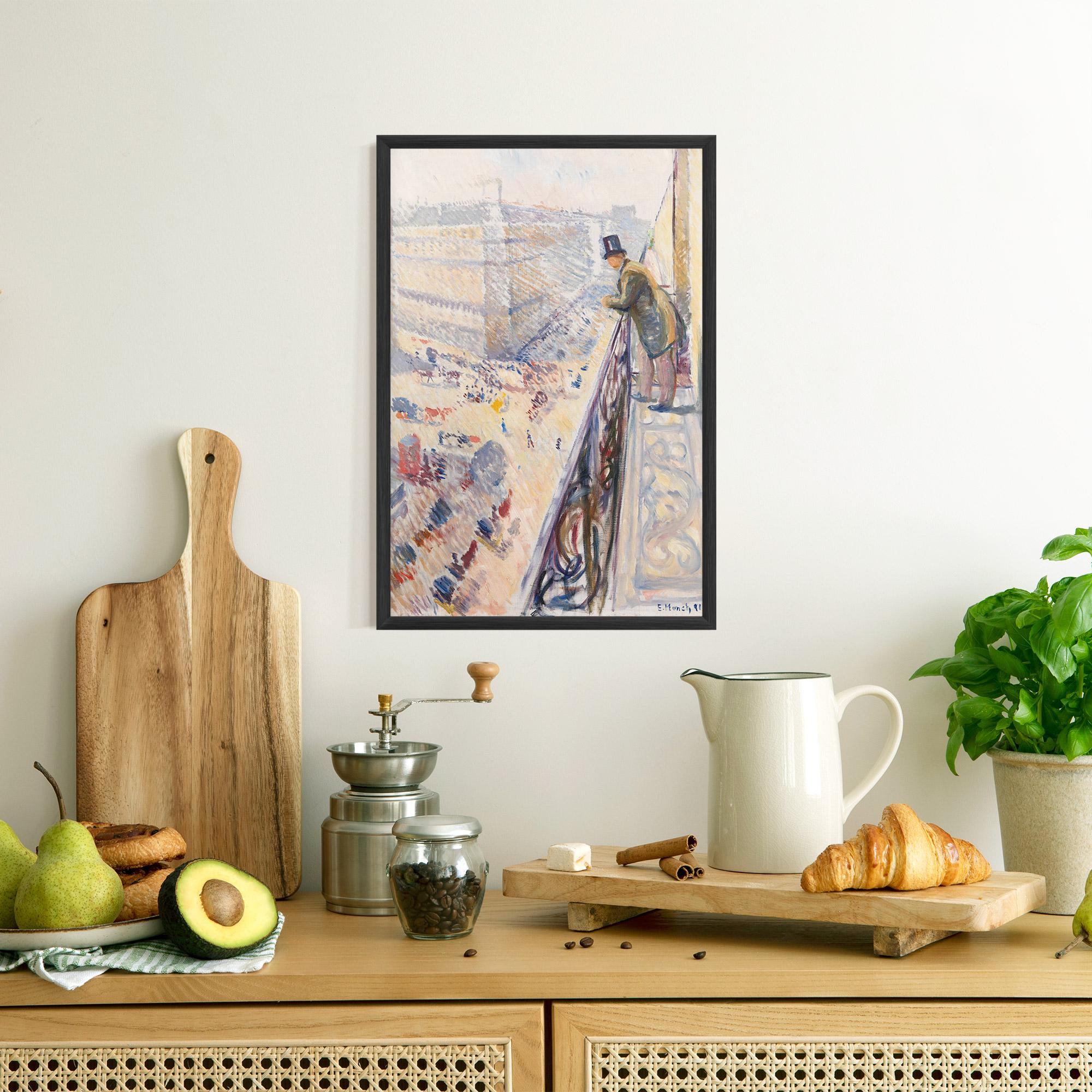 Poster Înrămat Rue Lafayette mockup 8