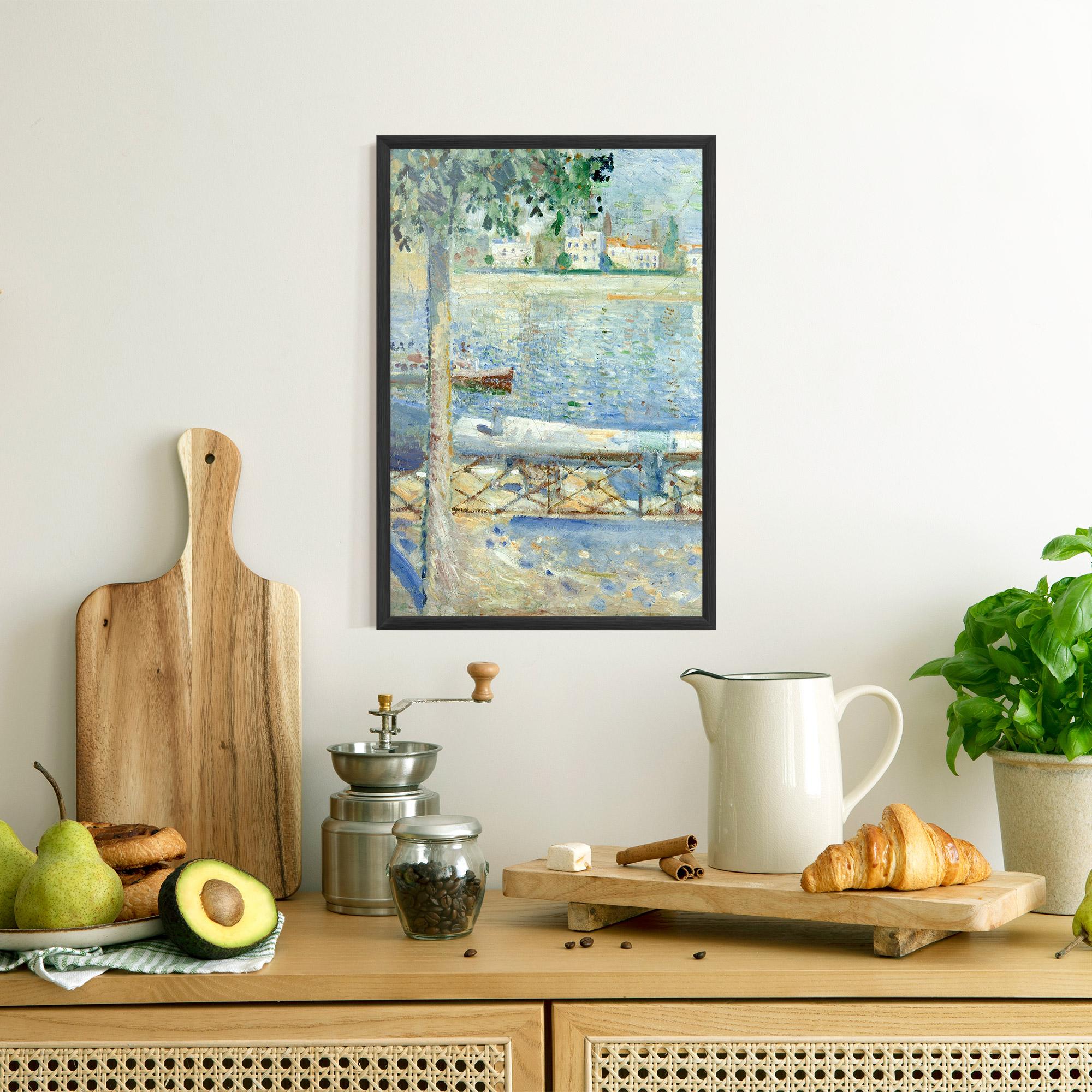 Poster Înrămat Seine At Saint mockup 8