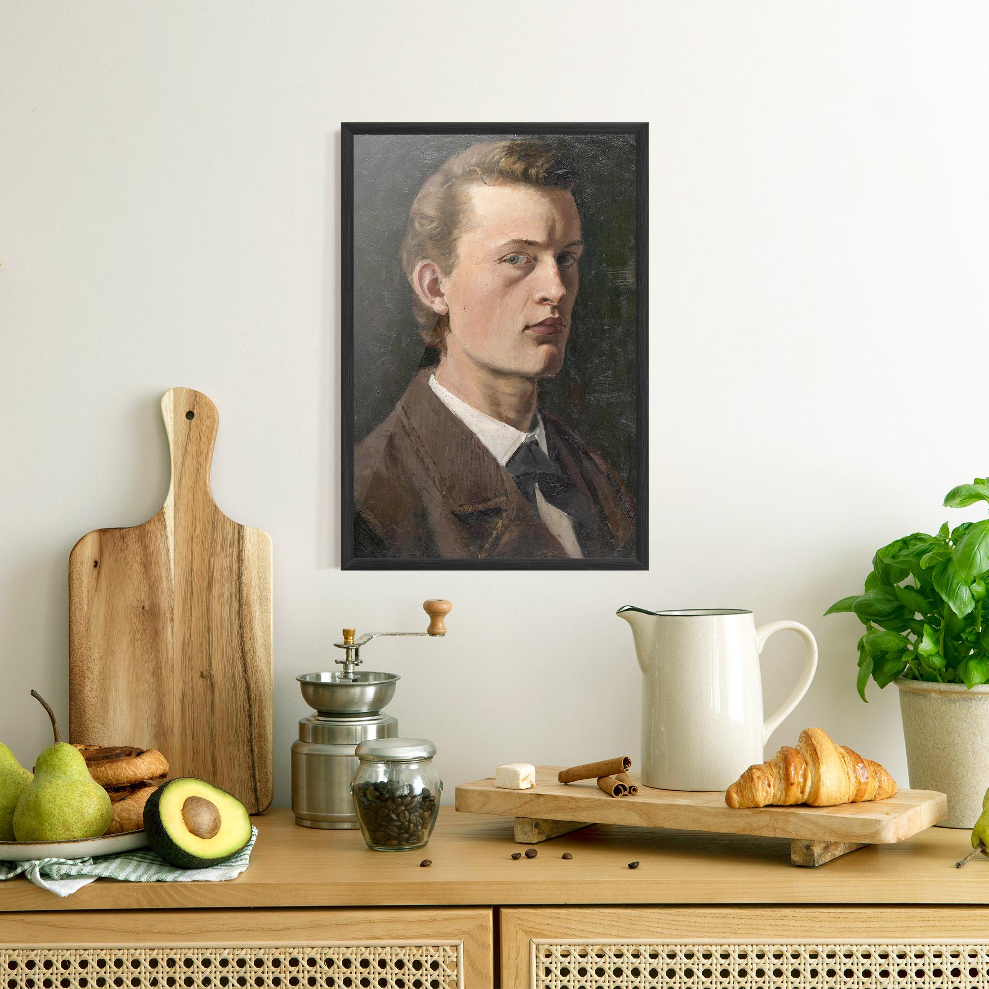 Poster Înrămat Self Portrait mockup 8