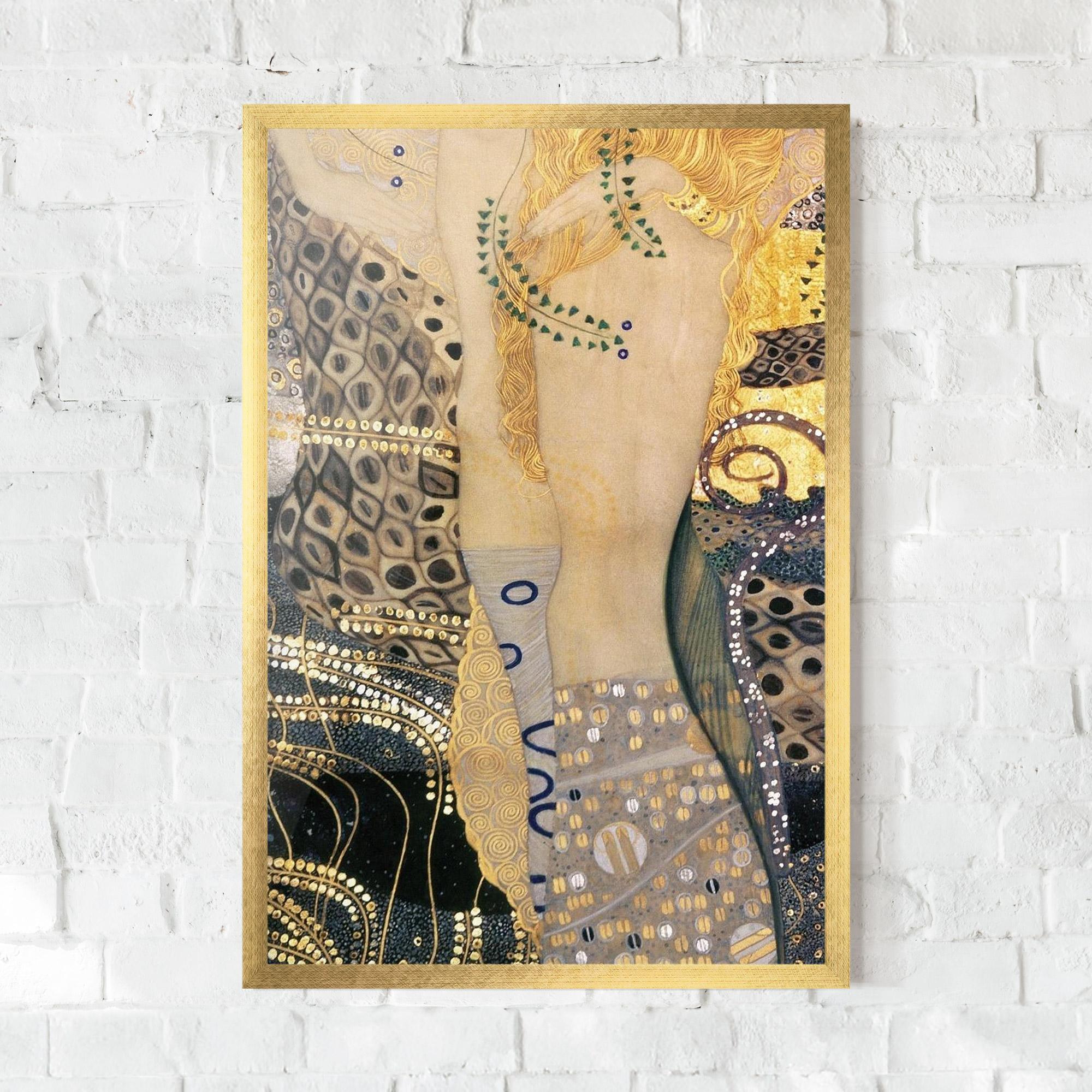 Poster Înrămat Gustav Klimt Paint mockup 0