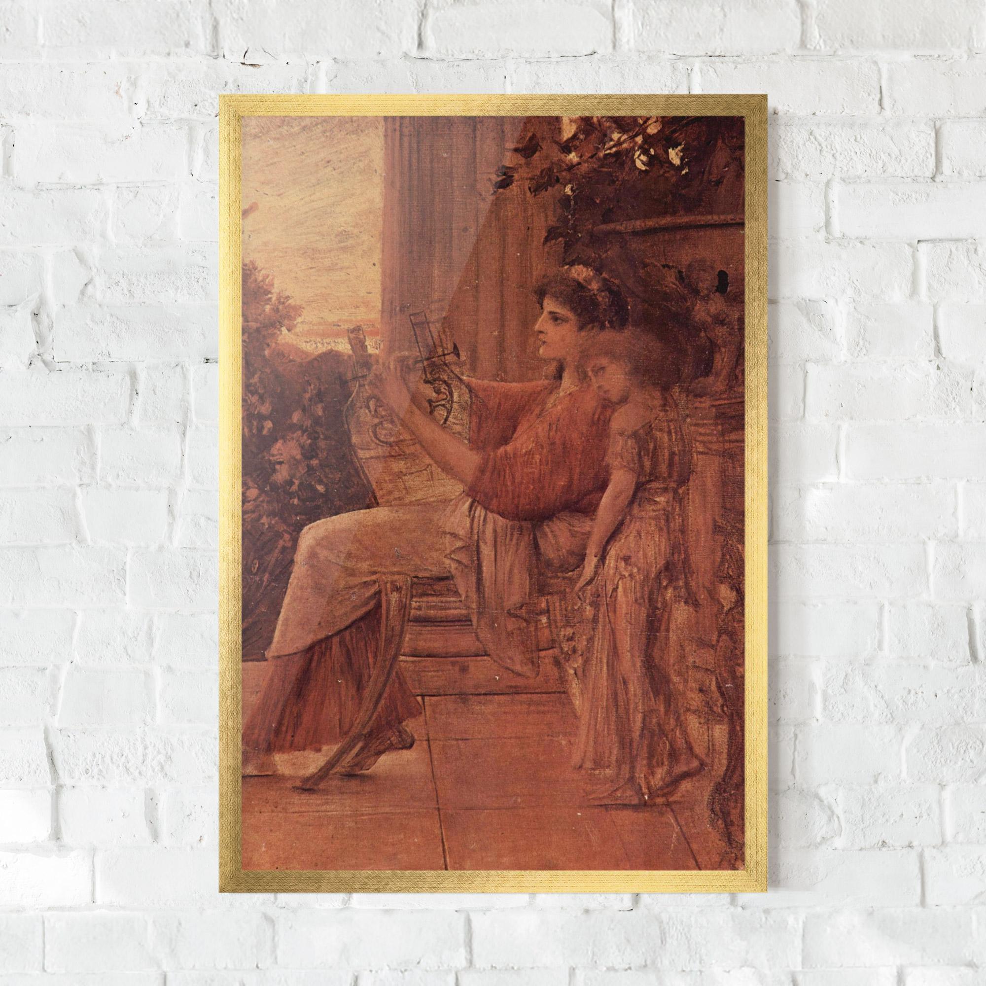 Poster Înrămat Gustav Klimt Painting mockup 0