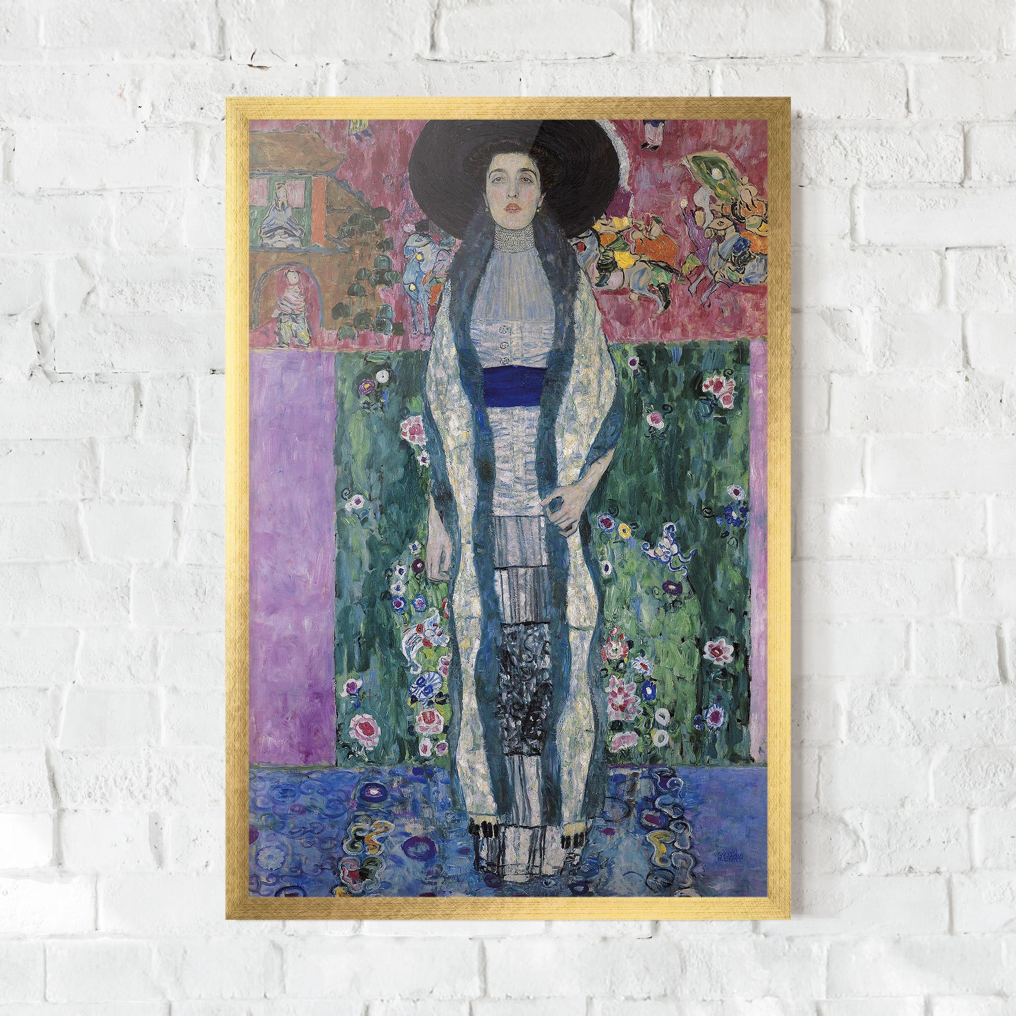 Poster Înrămat Portrait Of Adele Bloch mockup 0