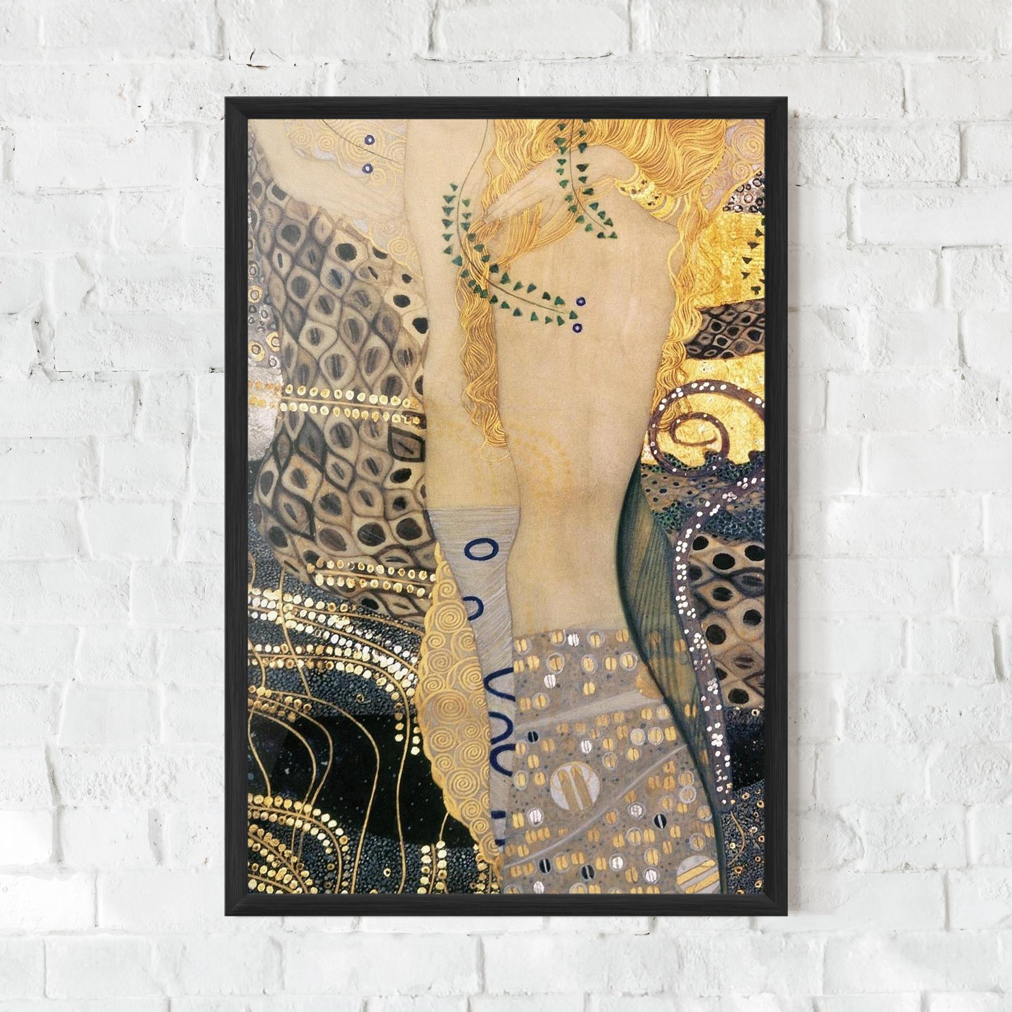 Poster Înrămat Gustav Klimt Paint mockup 0