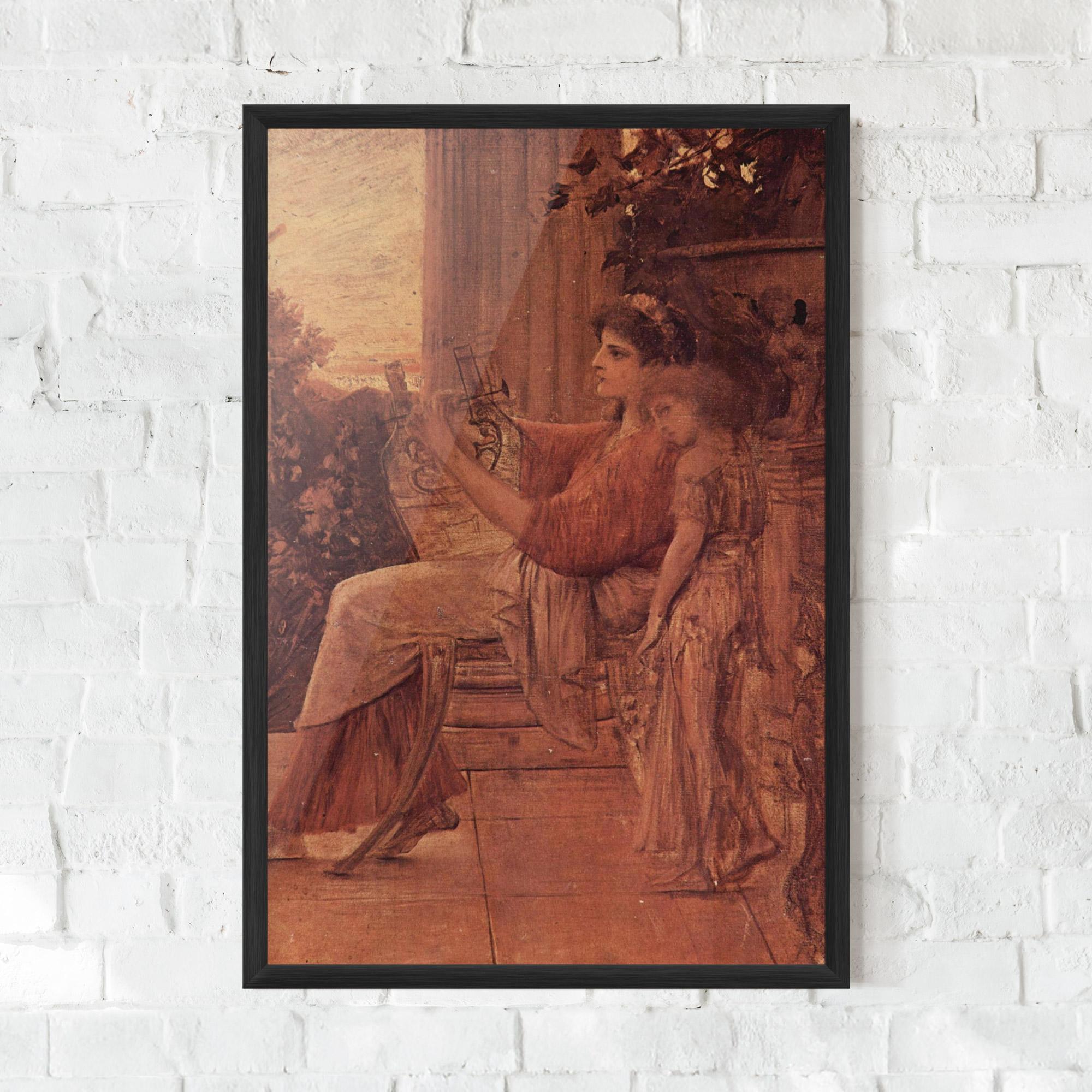 Poster Înrămat Gustav Klimt Painting mockup 0