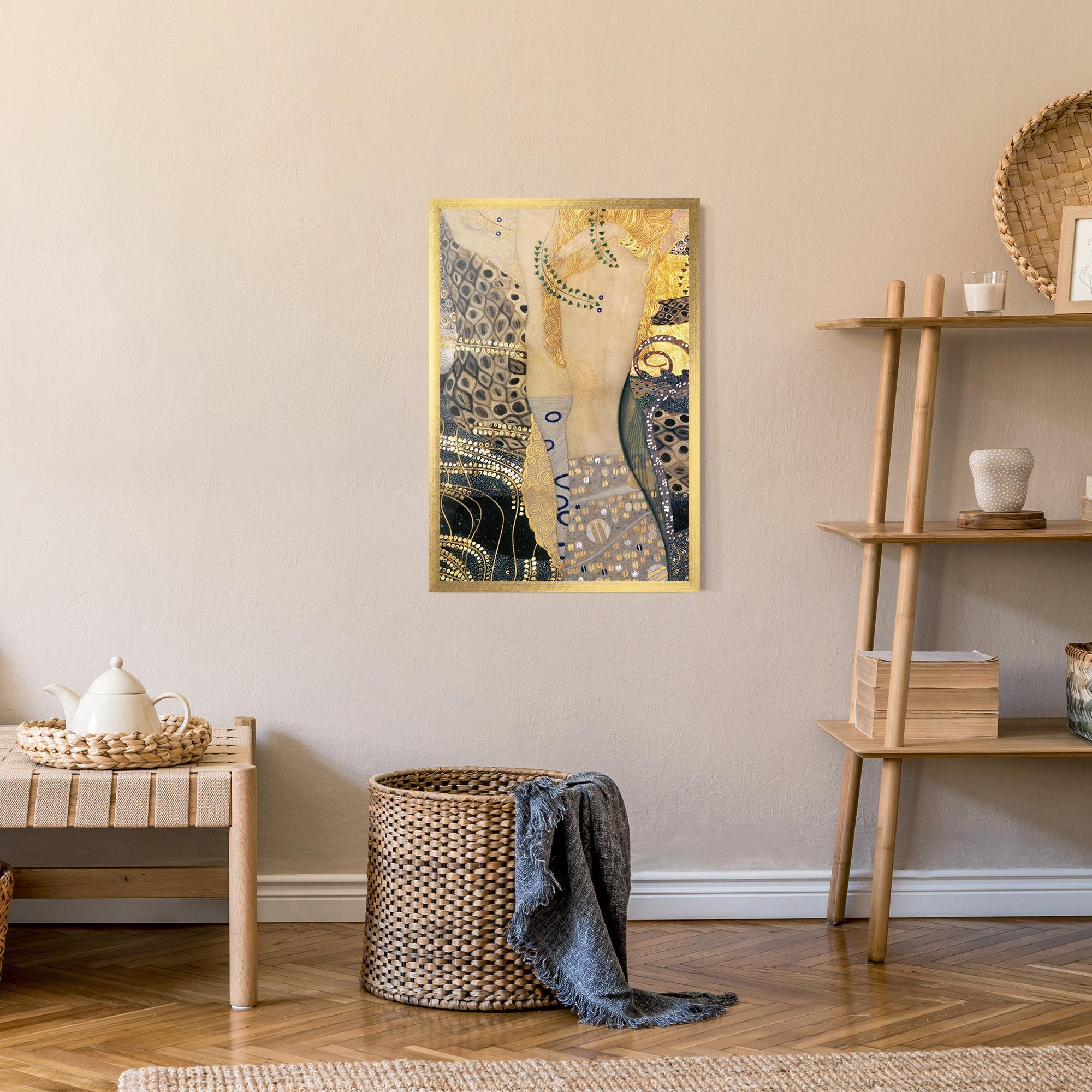 Poster Înrămat Gustav Klimt Paint mockup 9