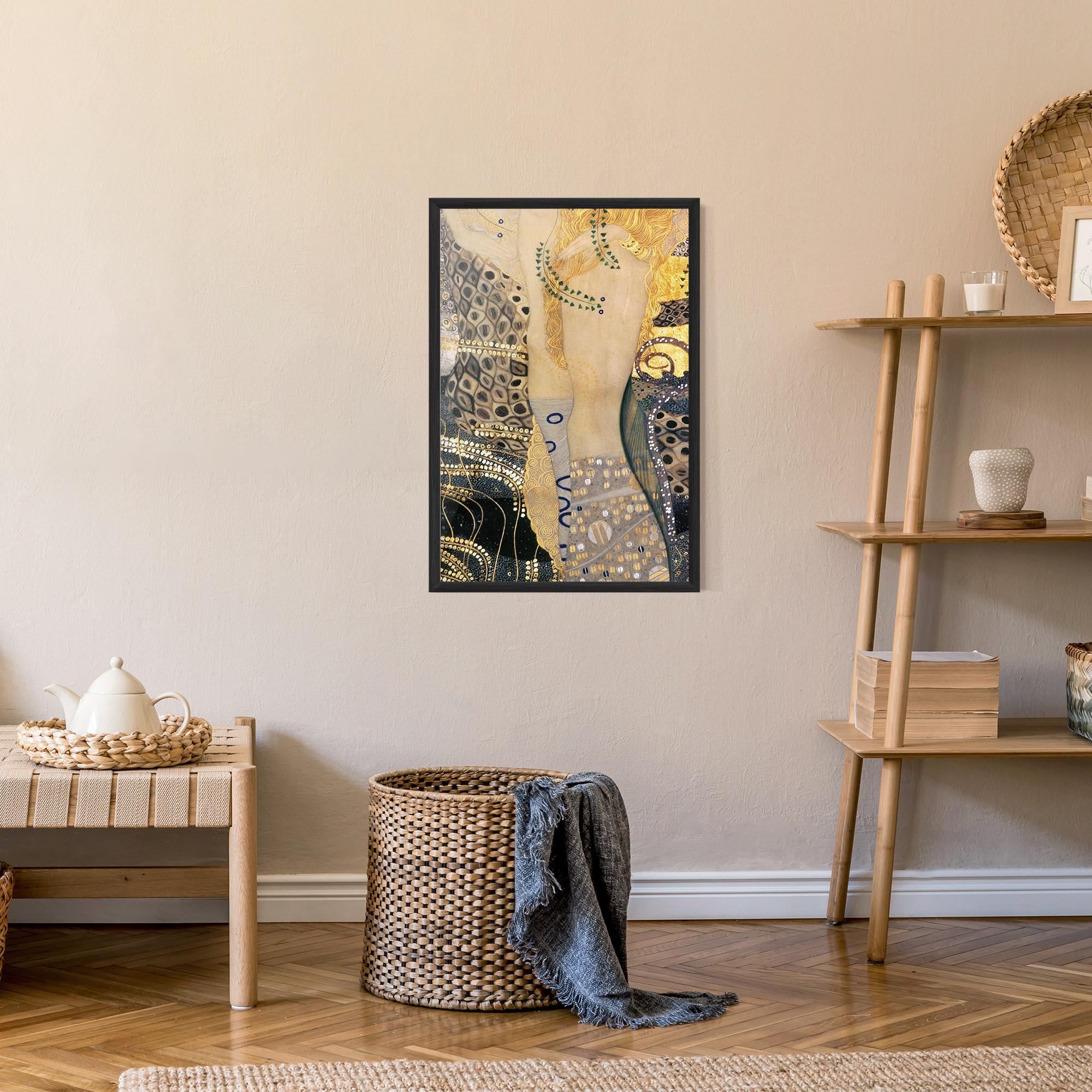 Poster Înrămat Gustav Klimt Paint mockup 9