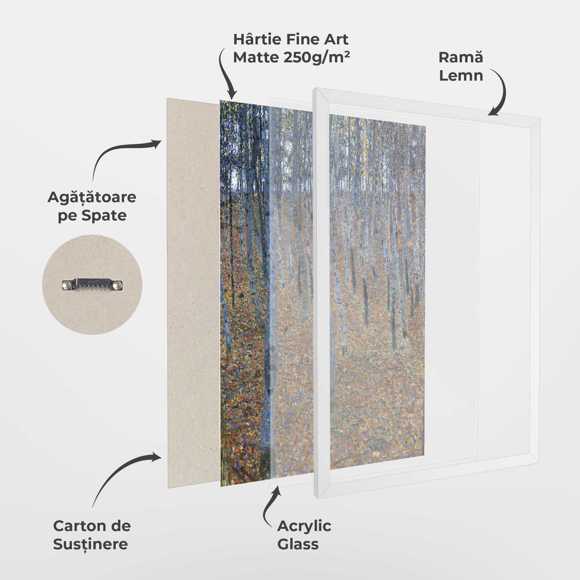 Poster Înrămat Beech Grove I mockup 1