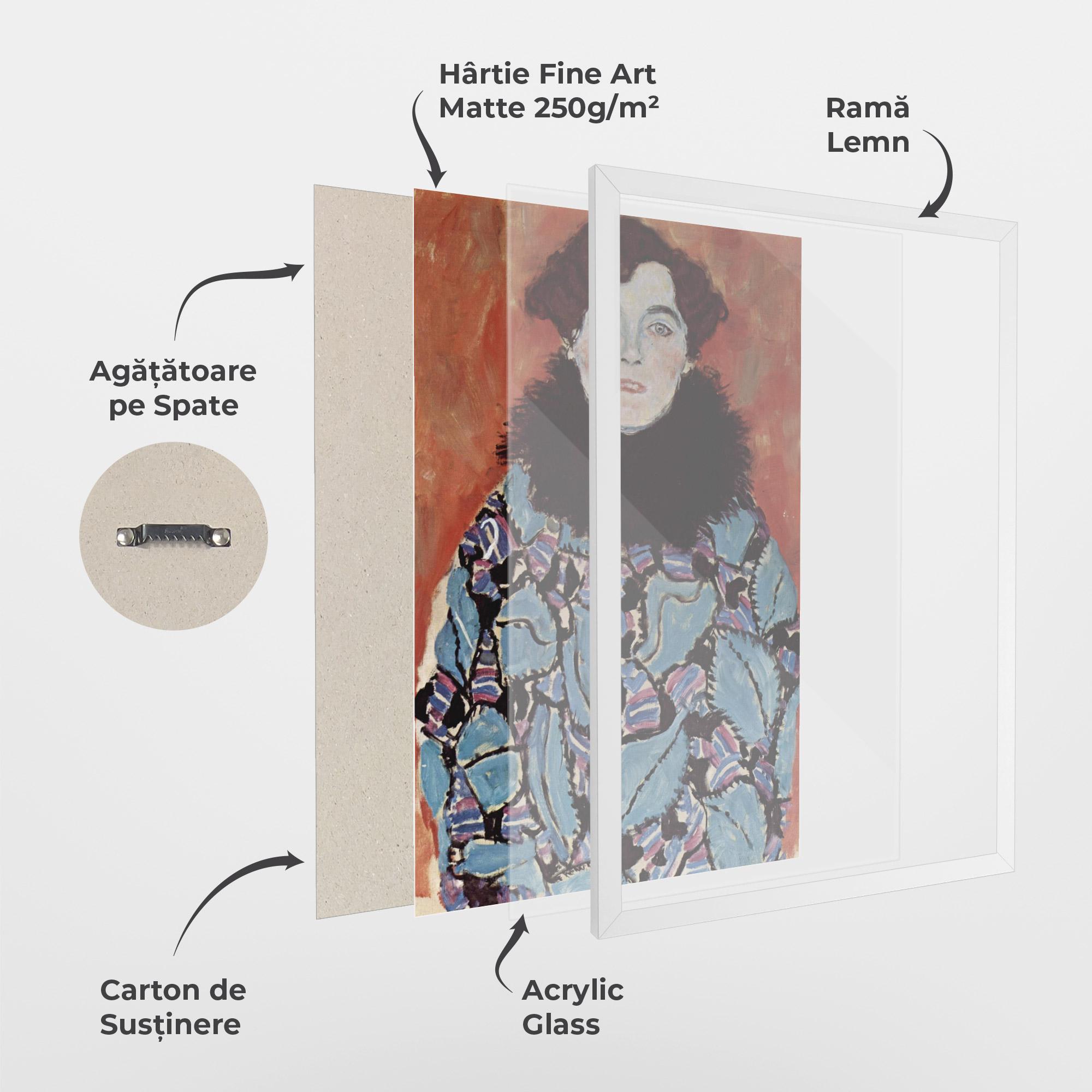 Poster Înrămat Gustav Klimt Art mockup 1