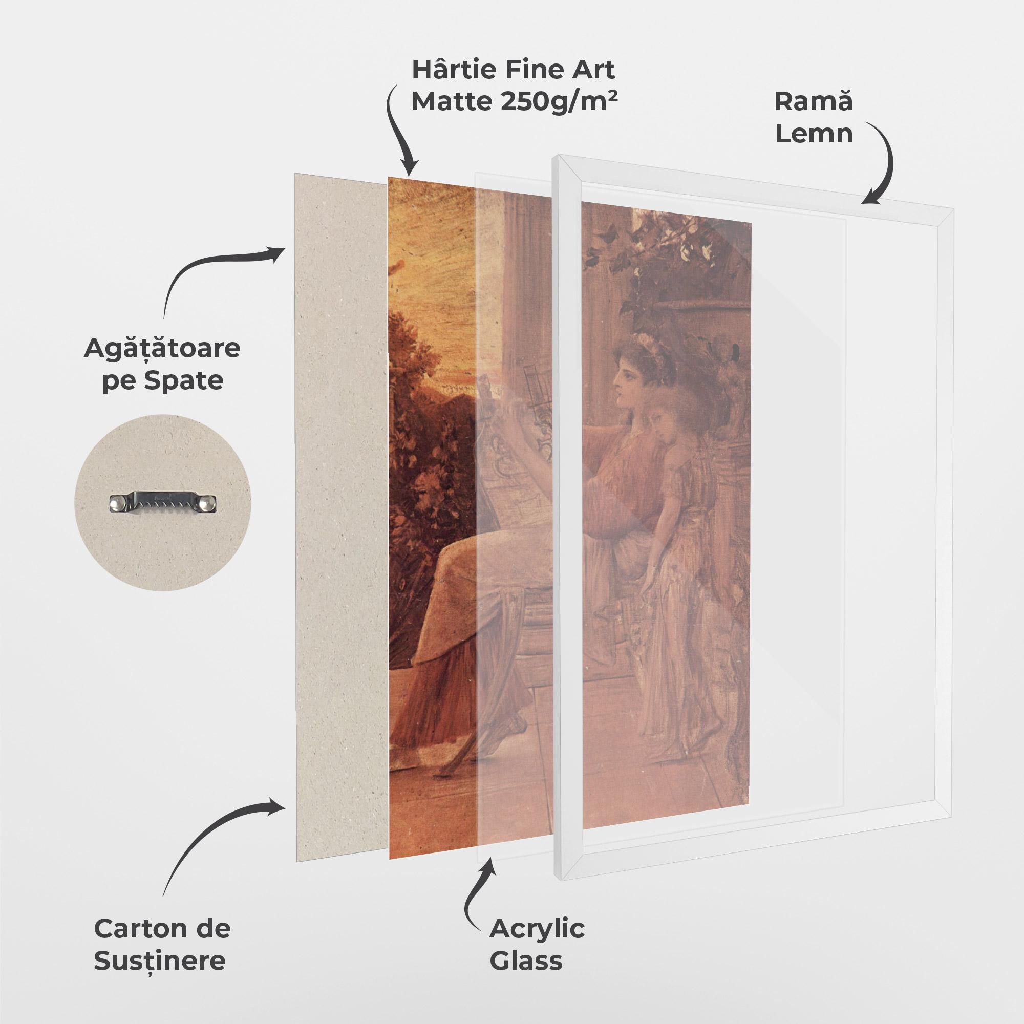 Poster Înrămat Gustav Klimt Painting mockup 1