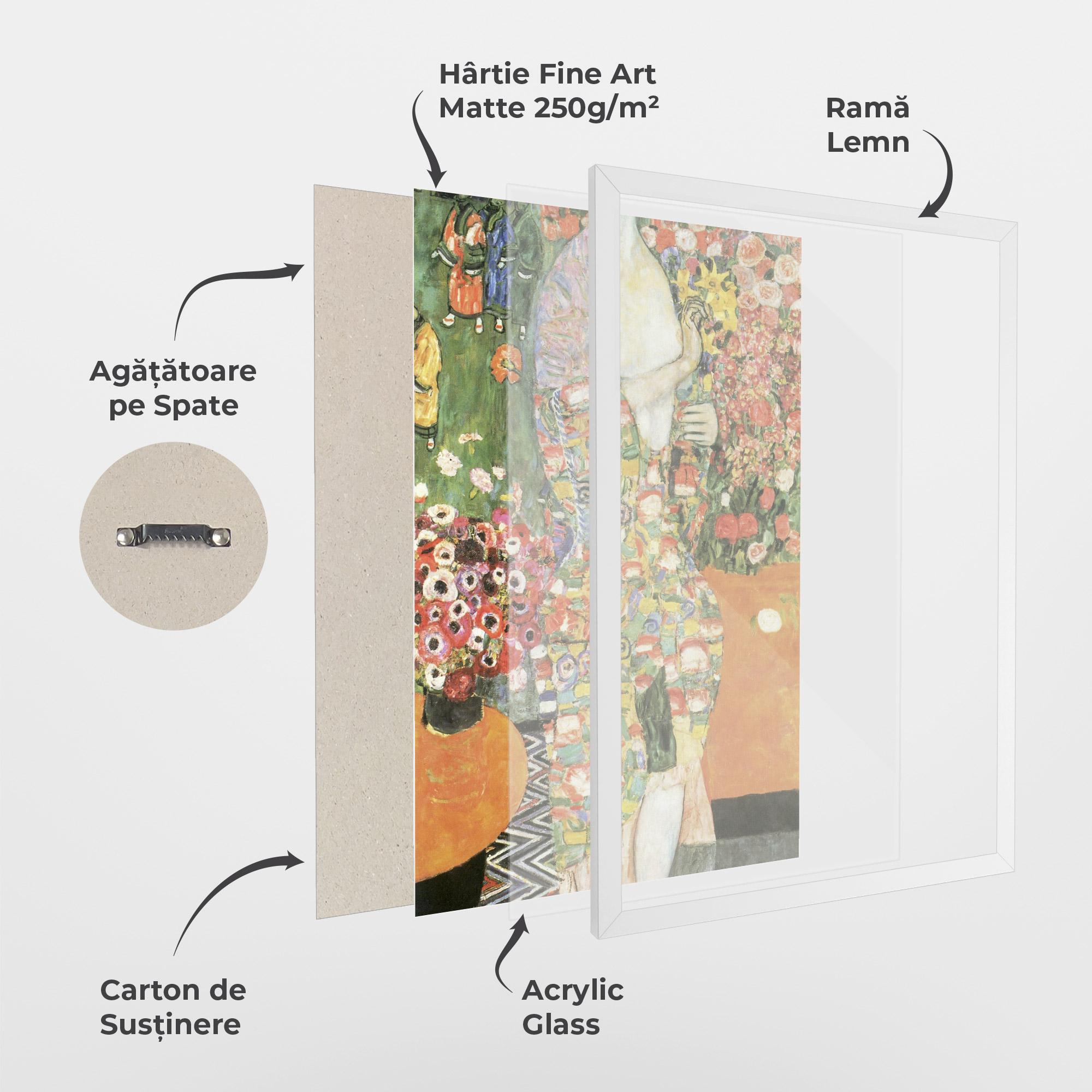 Poster Înrămat The Dancer mockup 1