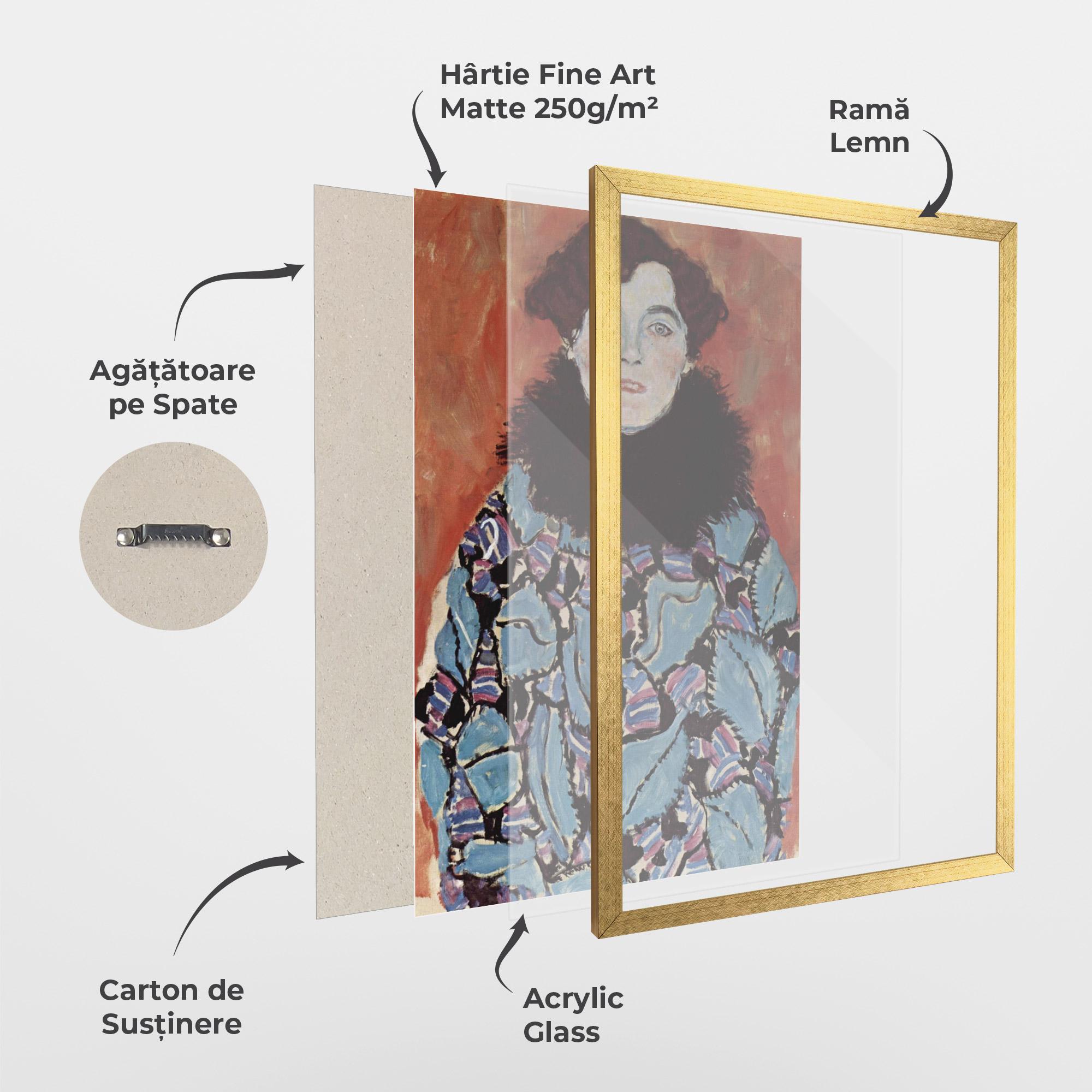 Poster Înrămat Gustav Klimt Art mockup 1