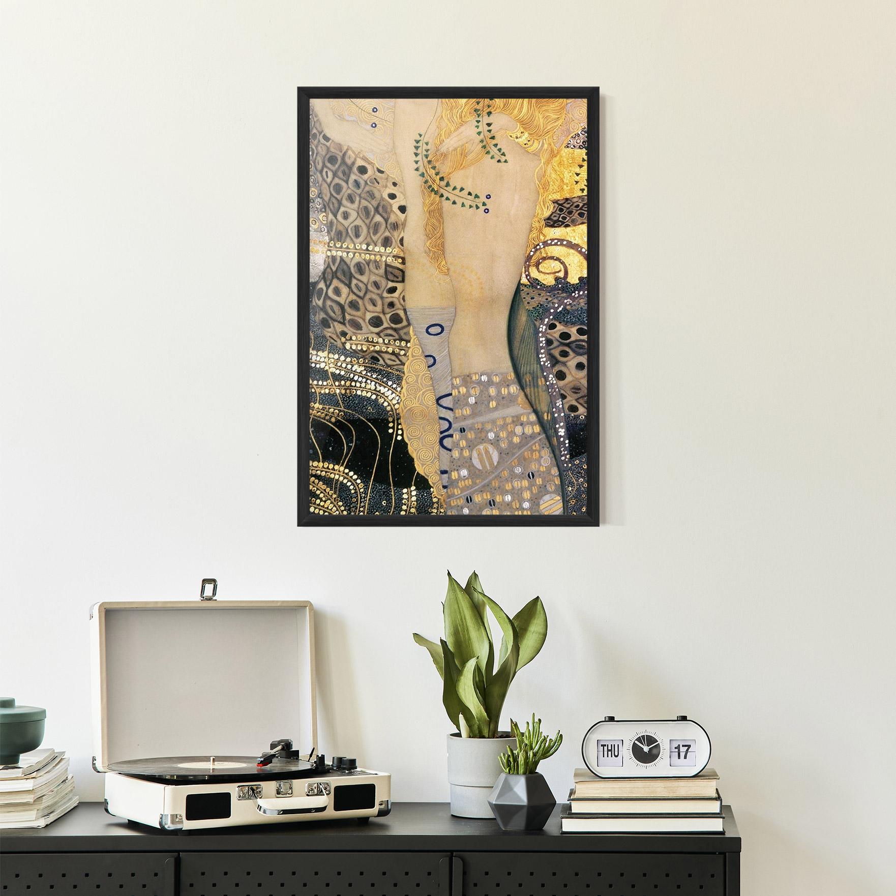 Poster Înrămat Gustav Klimt Paint mockup 2