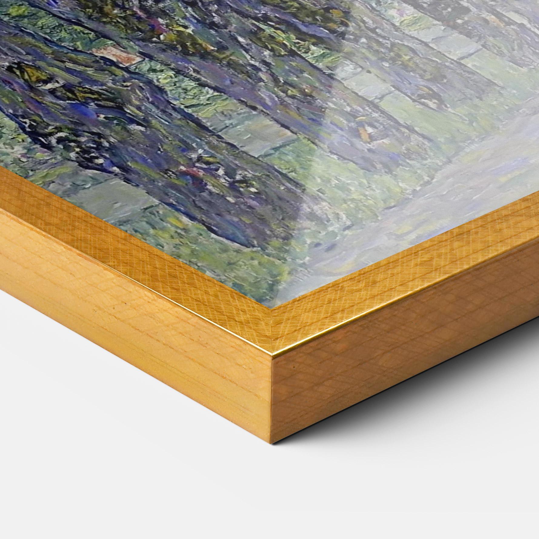 Poster Înrămat Allee At Schloss Kammer mockup 3