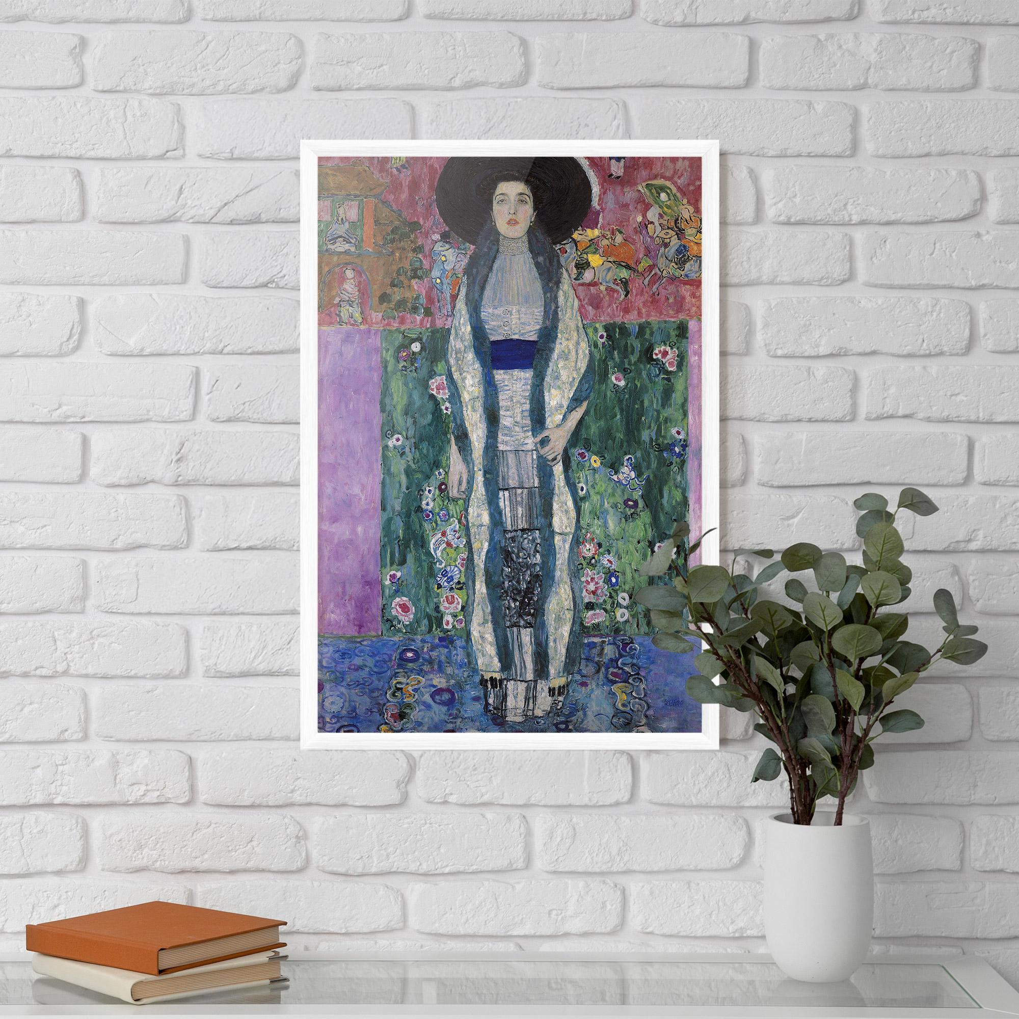 Poster Înrămat Portrait Of Adele Bloch mockup 5