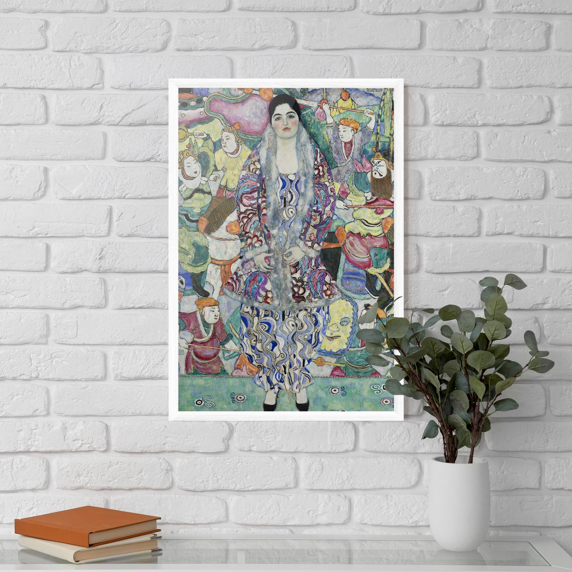 Poster Înrămat Portrait Of Friedericke mockup 5