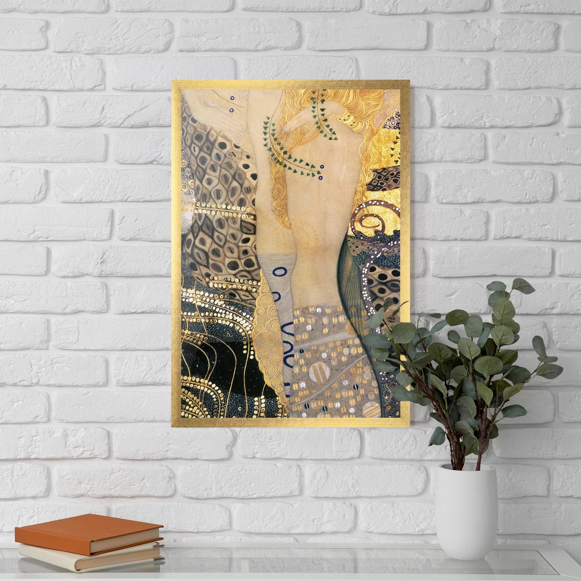 Poster Înrămat Gustav Klimt Paint mockup 5