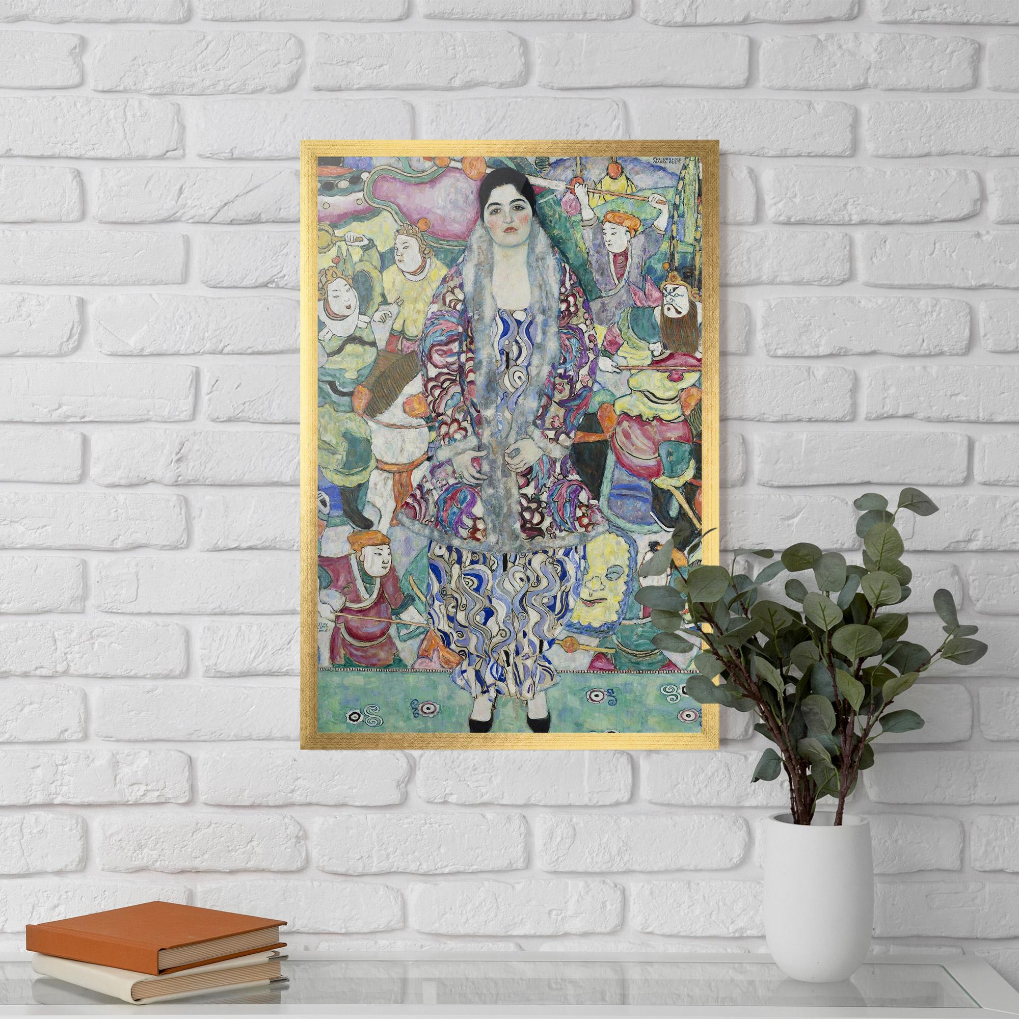 Poster Înrămat Portrait Of Friedericke mockup 5