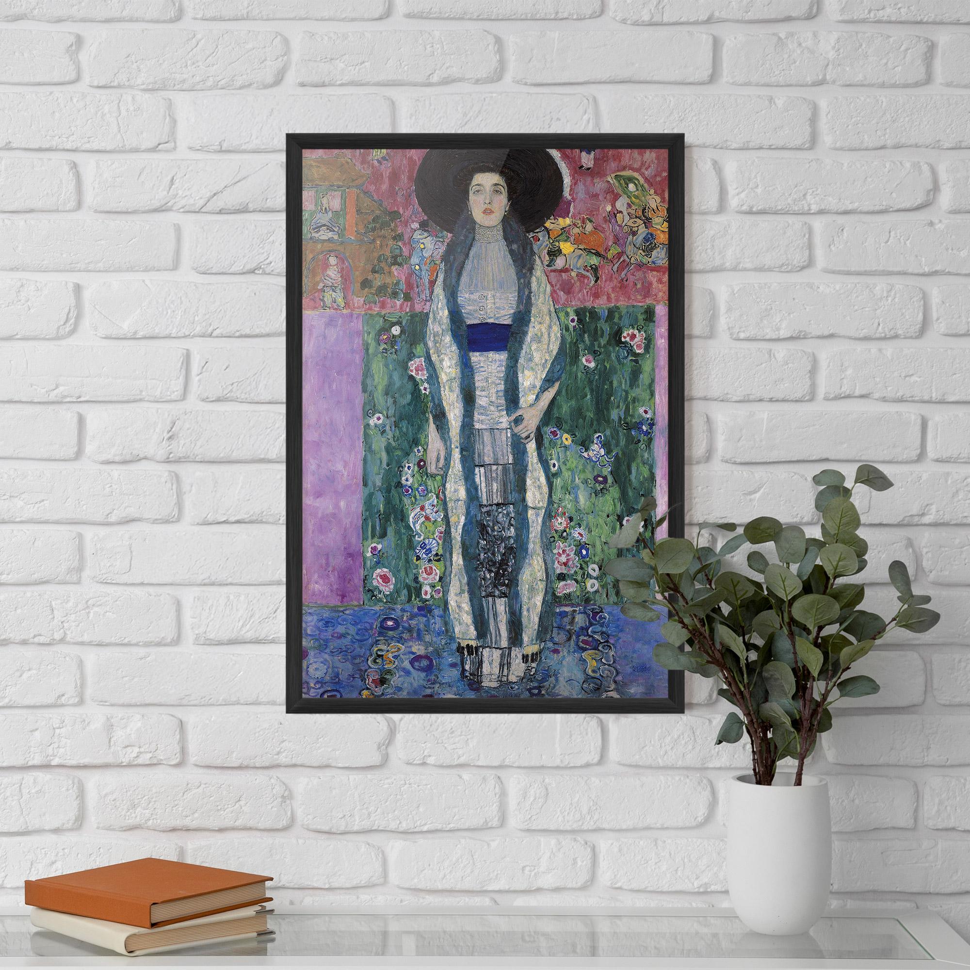 Poster Înrămat Portrait Of Adele Bloch mockup 5