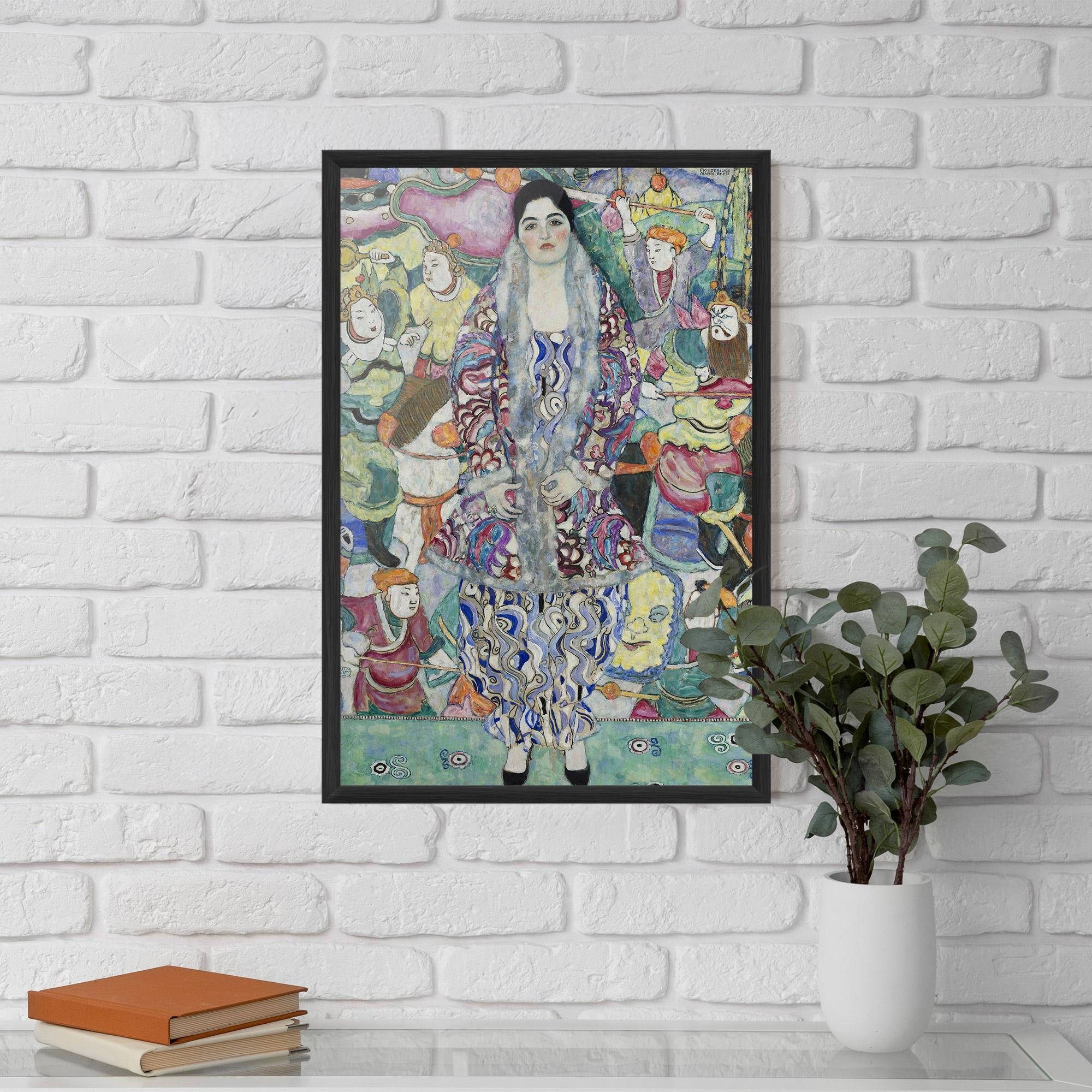 Poster Înrămat Portrait Of Friedericke mockup 5