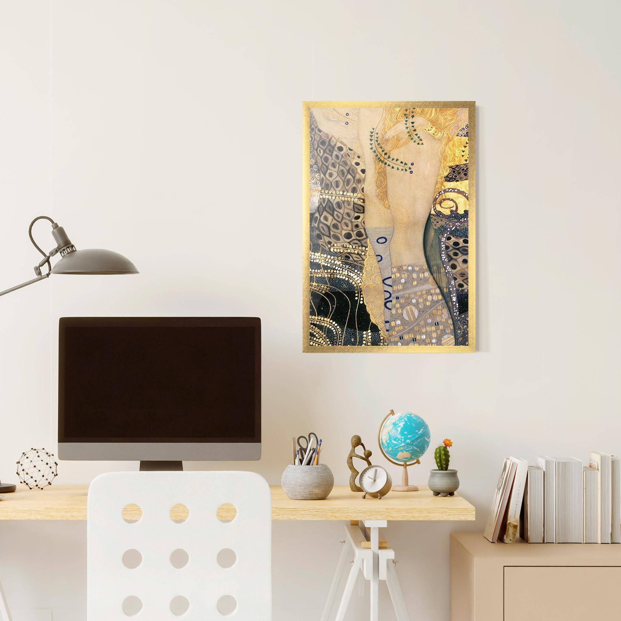 Poster Înrămat Gustav Klimt Paint mockup 6