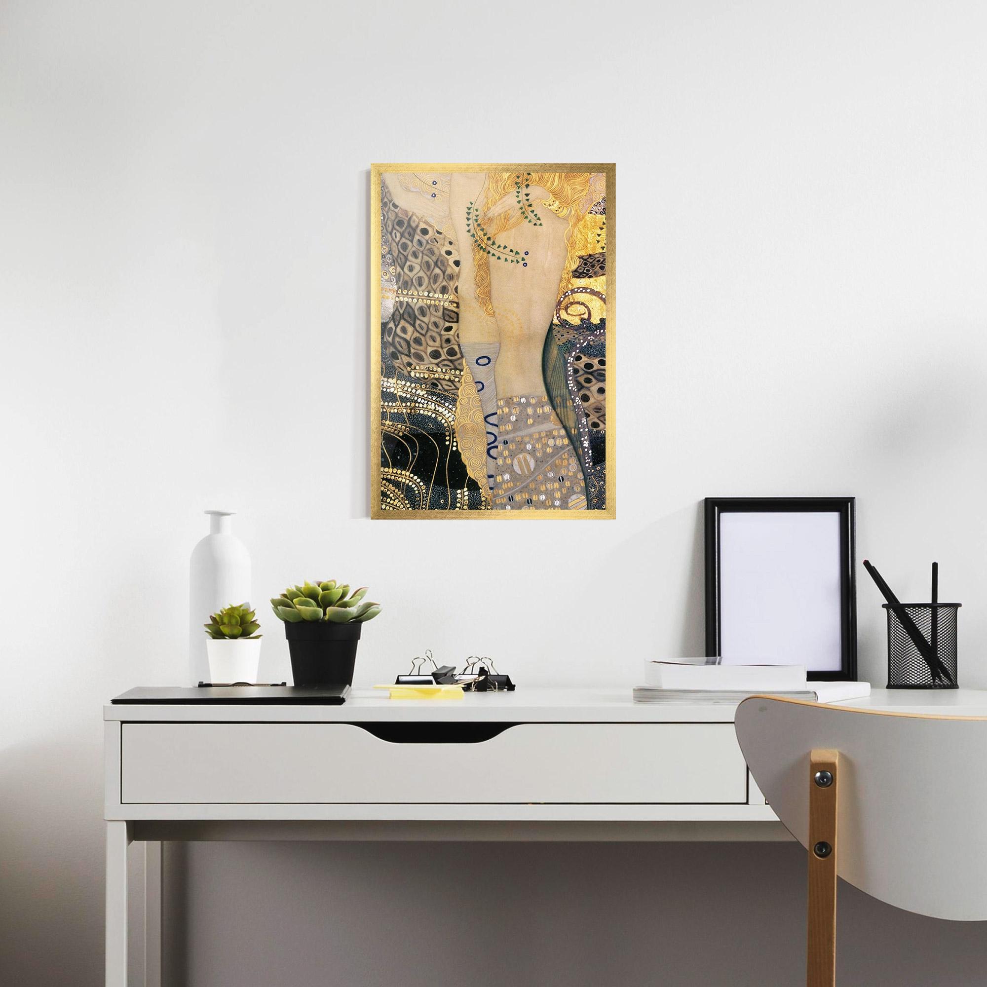 Poster Înrămat Gustav Klimt Paint mockup 7