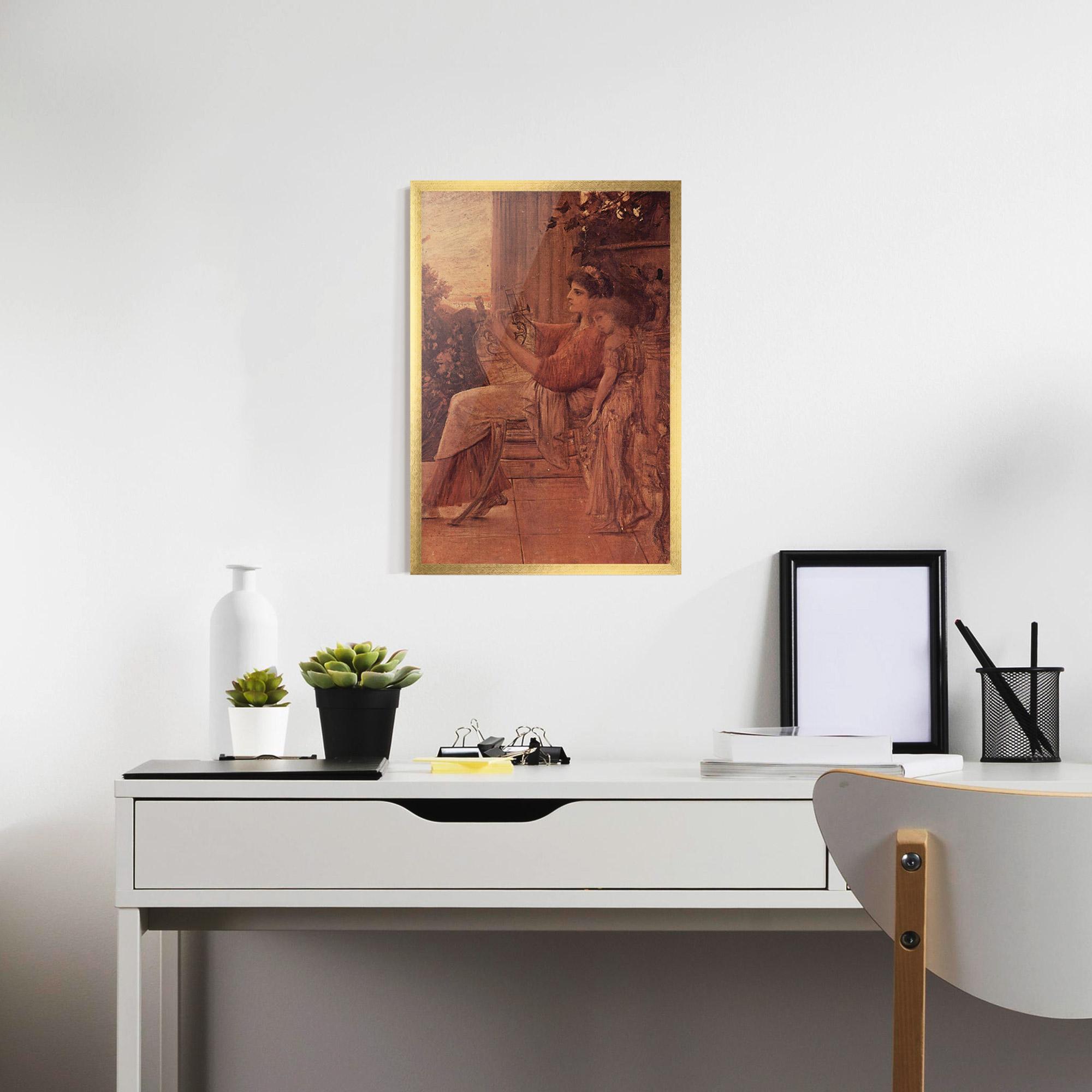 Poster Înrămat Gustav Klimt Painting mockup 7