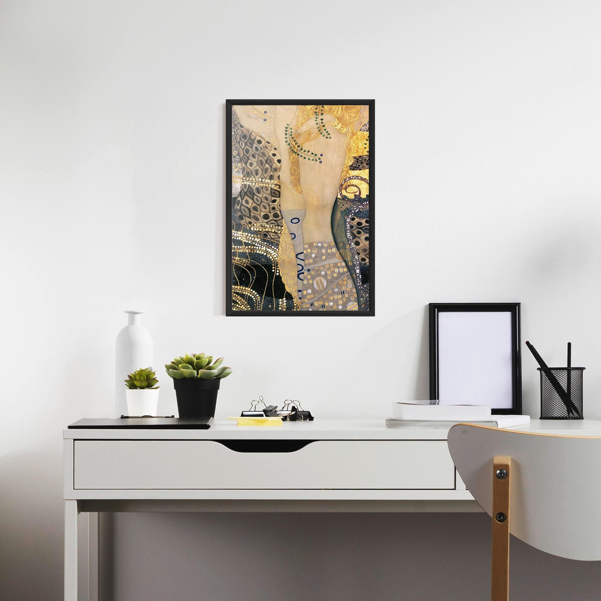 Poster Înrămat Gustav Klimt Paint mockup 7
