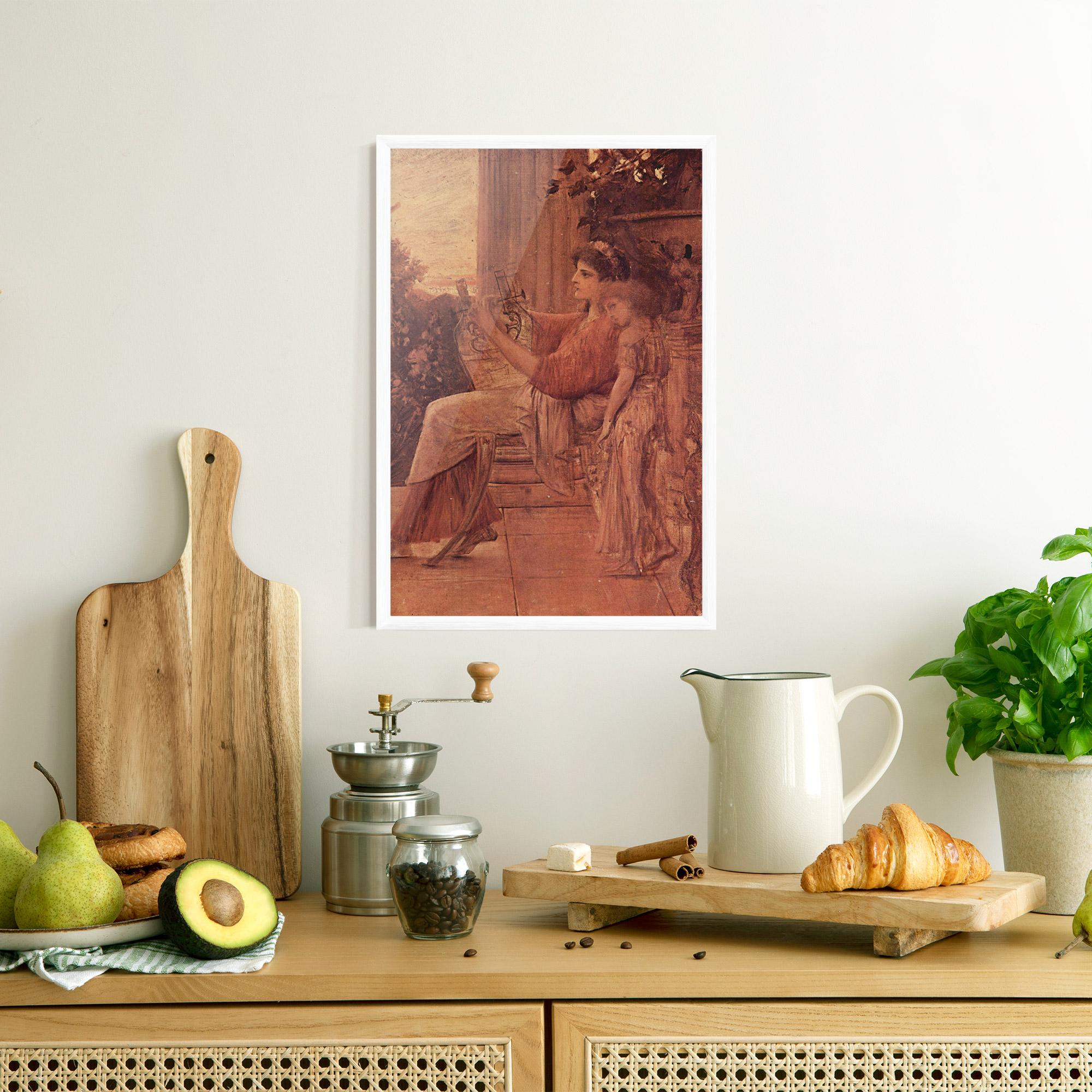 Poster Înrămat Gustav Klimt Painting mockup 8