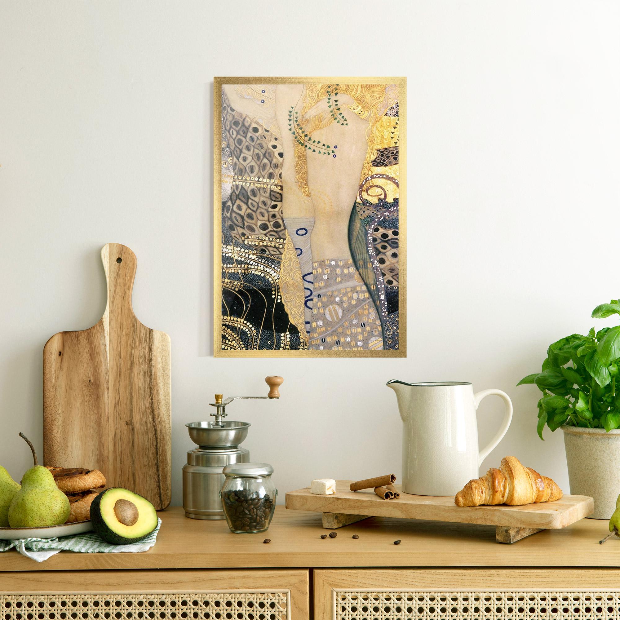 Poster Înrămat Gustav Klimt Paint mockup 8