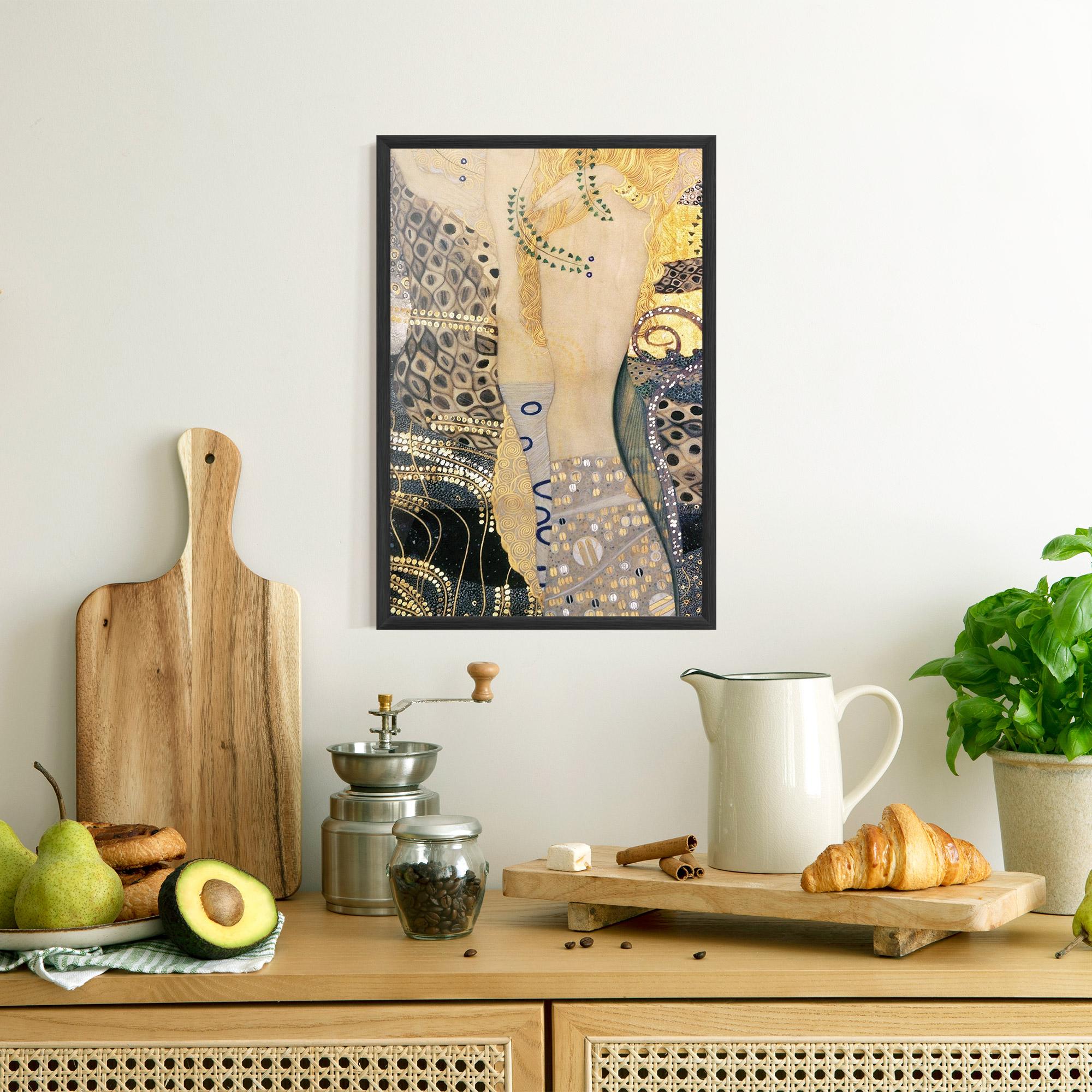 Poster Înrămat Gustav Klimt Paint mockup 8