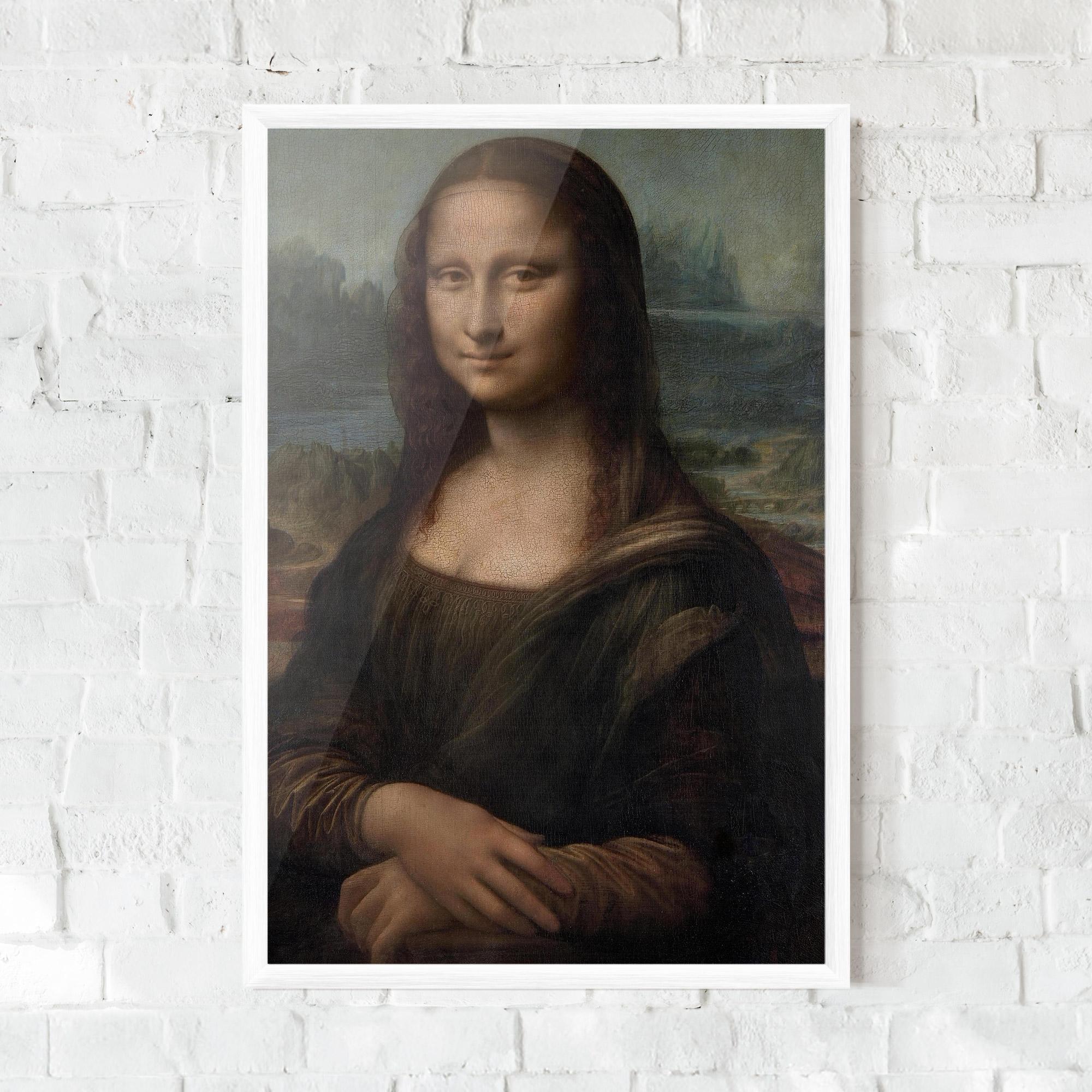 Poster Înrămat Mona Lisa By Leonardo Da Vinci mockup 0