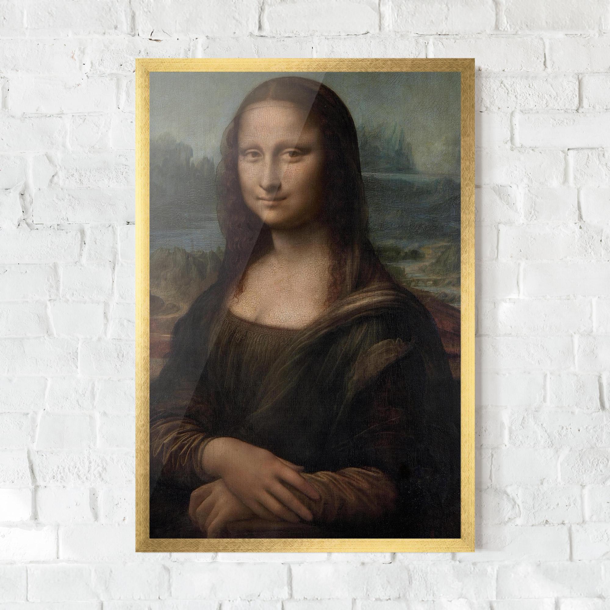 Poster Înrămat Mona Lisa By Leonardo Da Vinci mockup 0