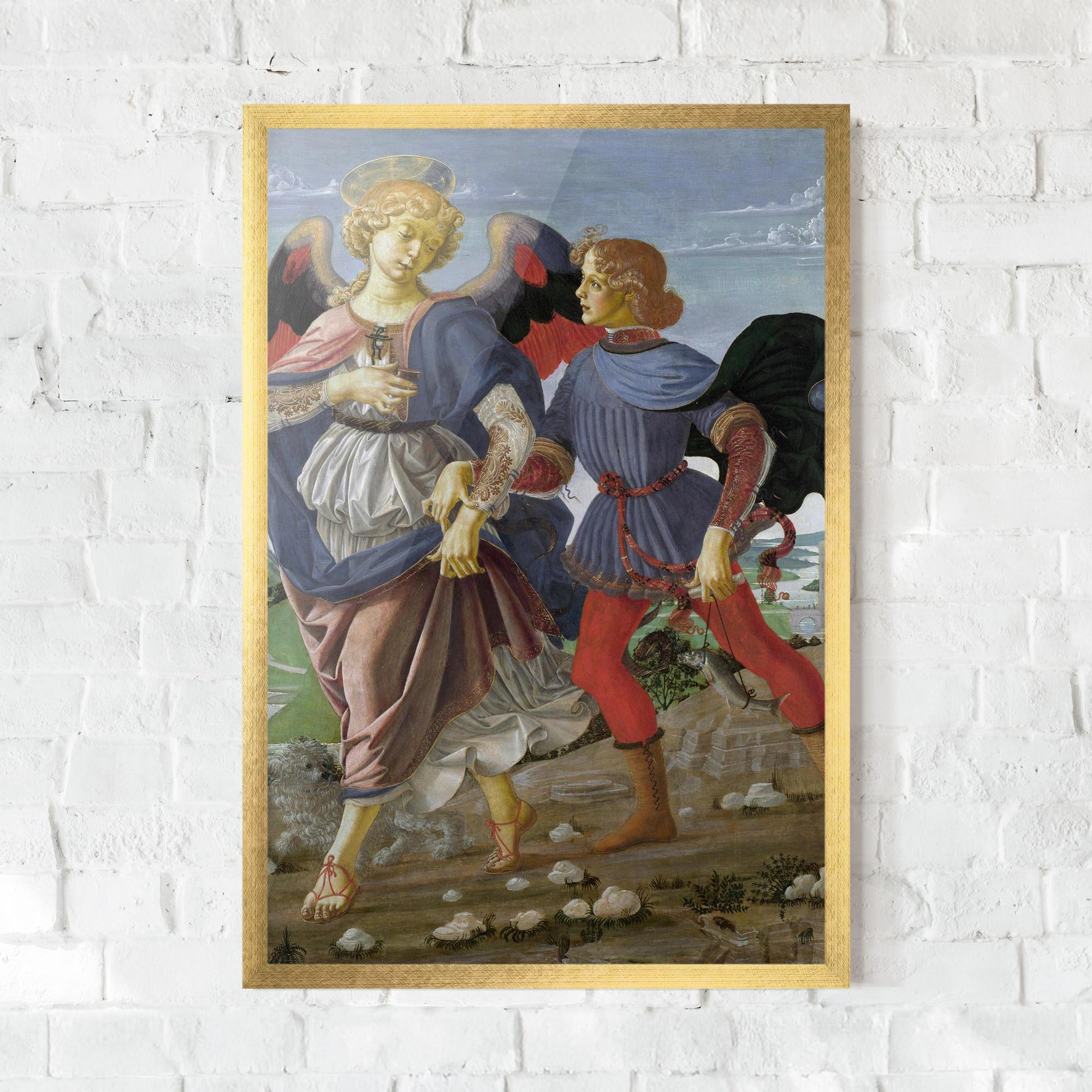 Poster Înrămat Tobias And The Angel mockup 0