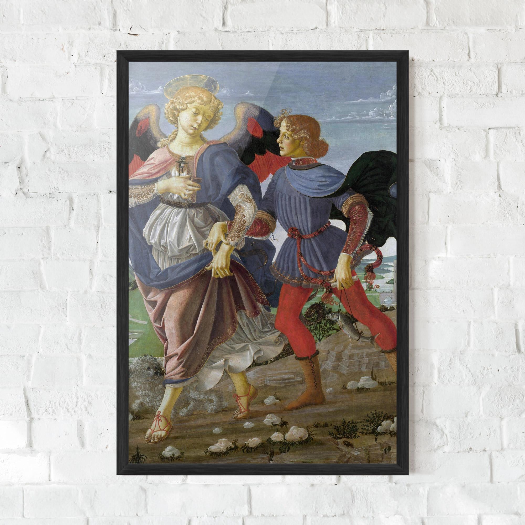 Poster Înrămat Tobias And The Angel mockup 0