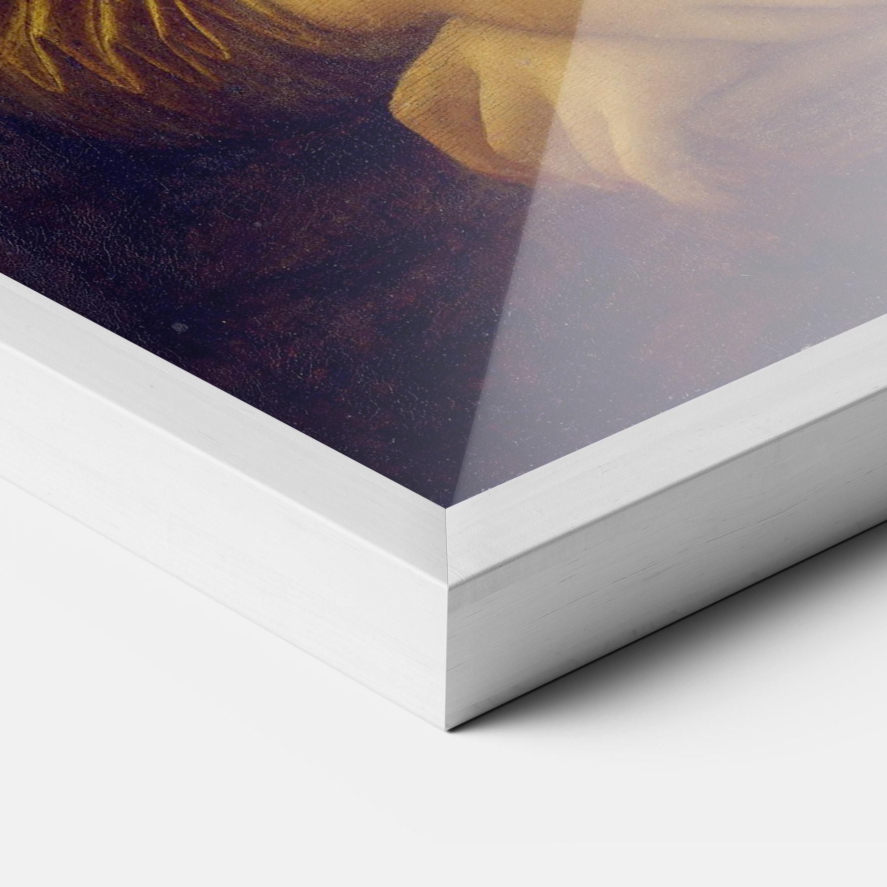 Poster Înrămat Gioconda By Leonardo Da Vinci mockup 3