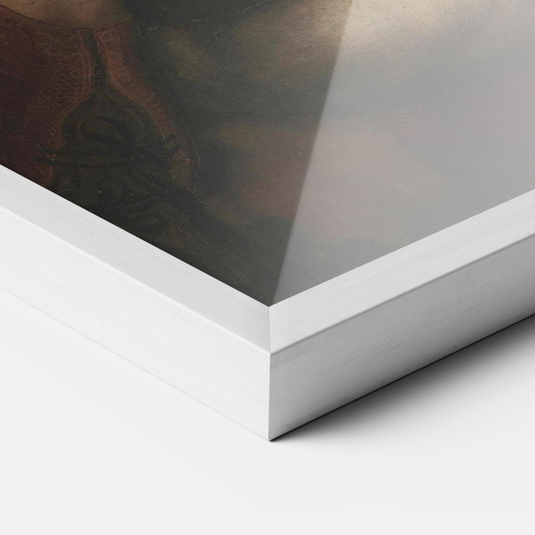 Poster Înrămat Lady With An Ermine Leonardo Da Vinci mockup 3