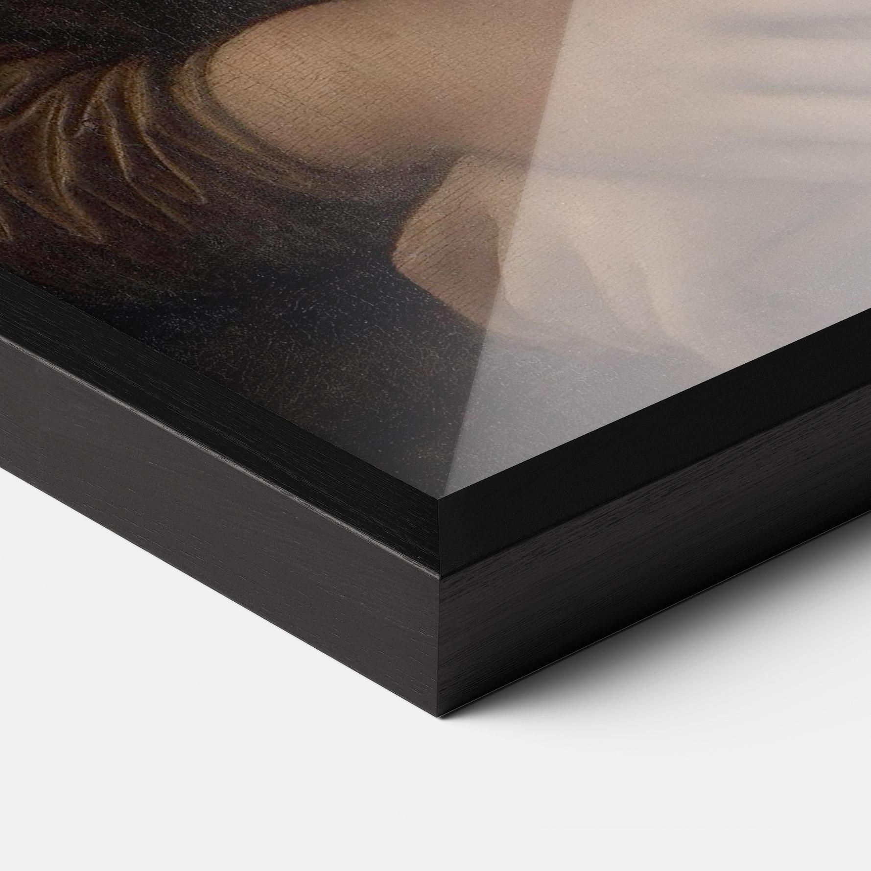 Poster Înrămat Mona Lisa By Leonardo Da Vinci mockup 3