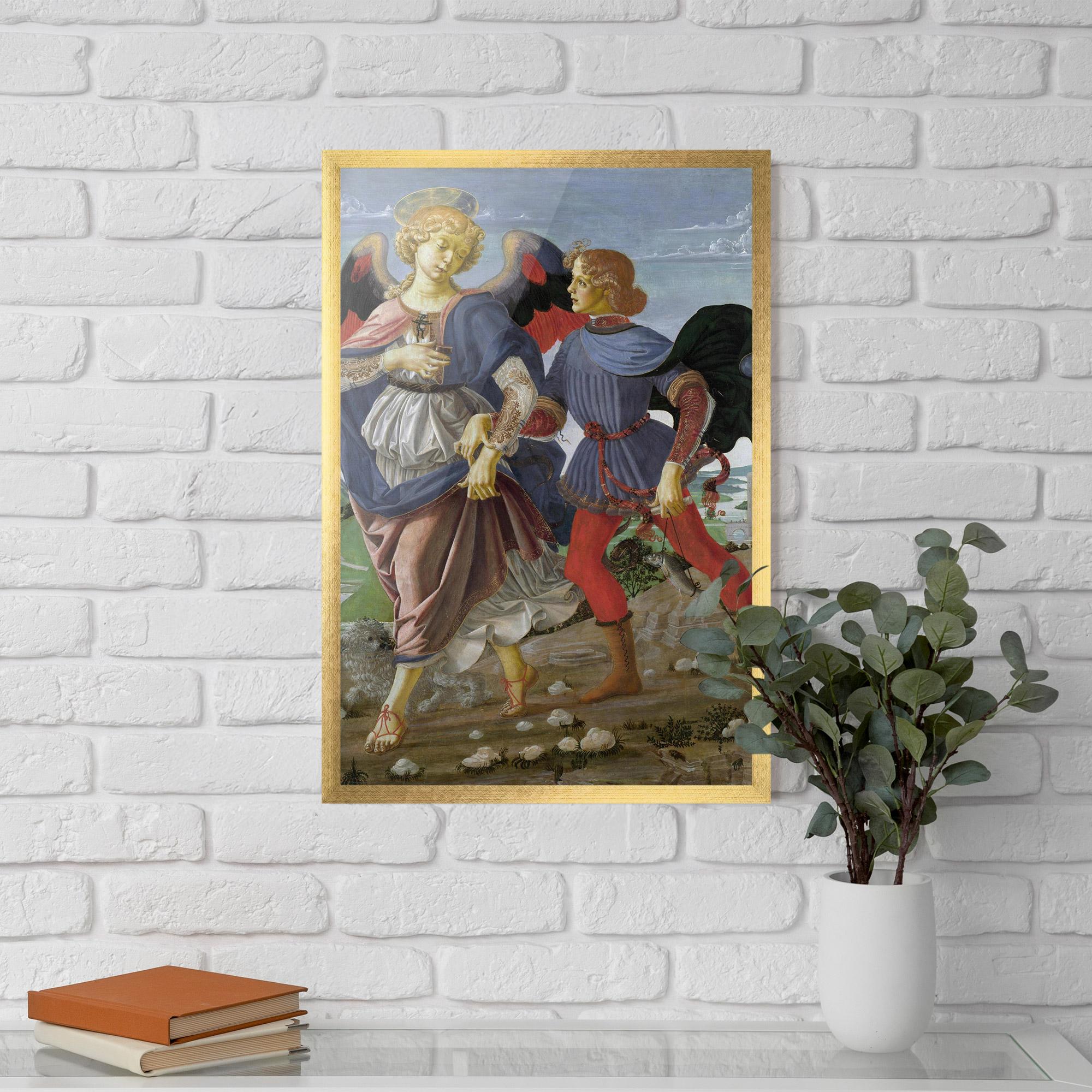 Poster Înrămat Tobias And The Angel mockup 5