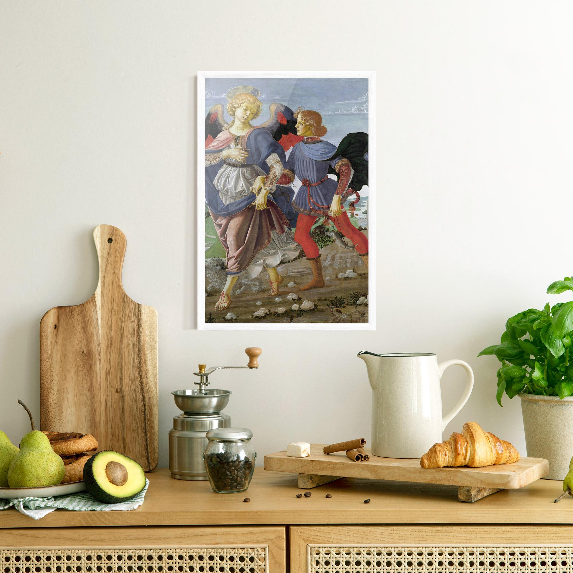 Poster Înrămat Tobias And The Angel mockup 8