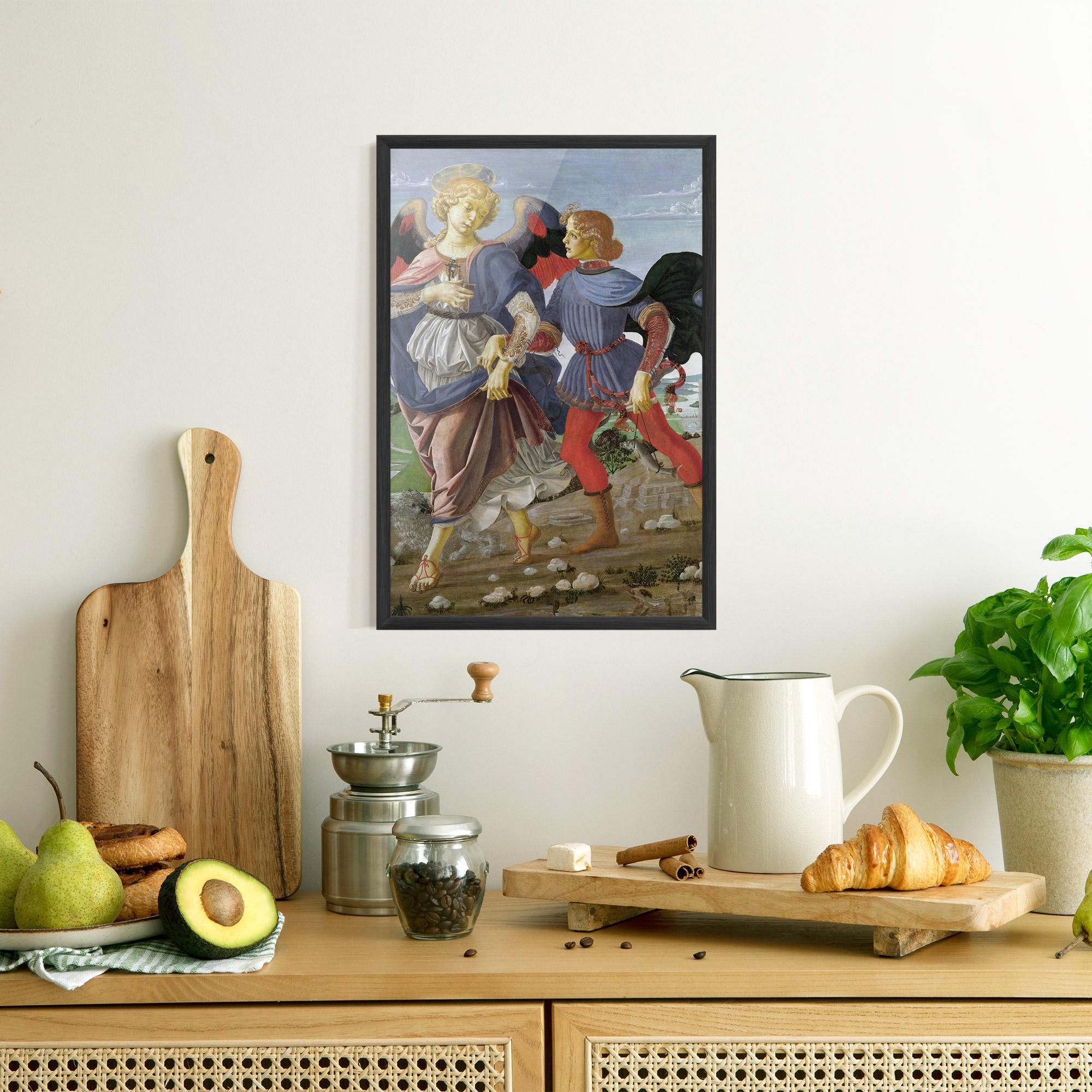 Poster Înrămat Tobias And The Angel mockup 8