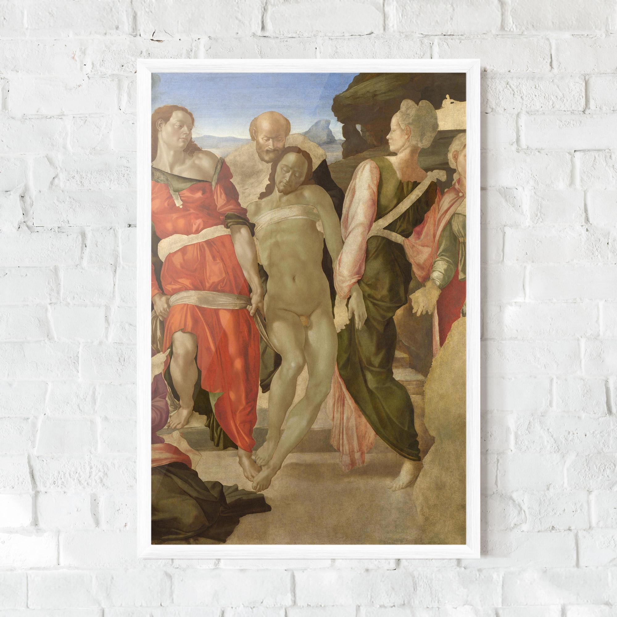 Poster Înrămat Entombment mockup 0