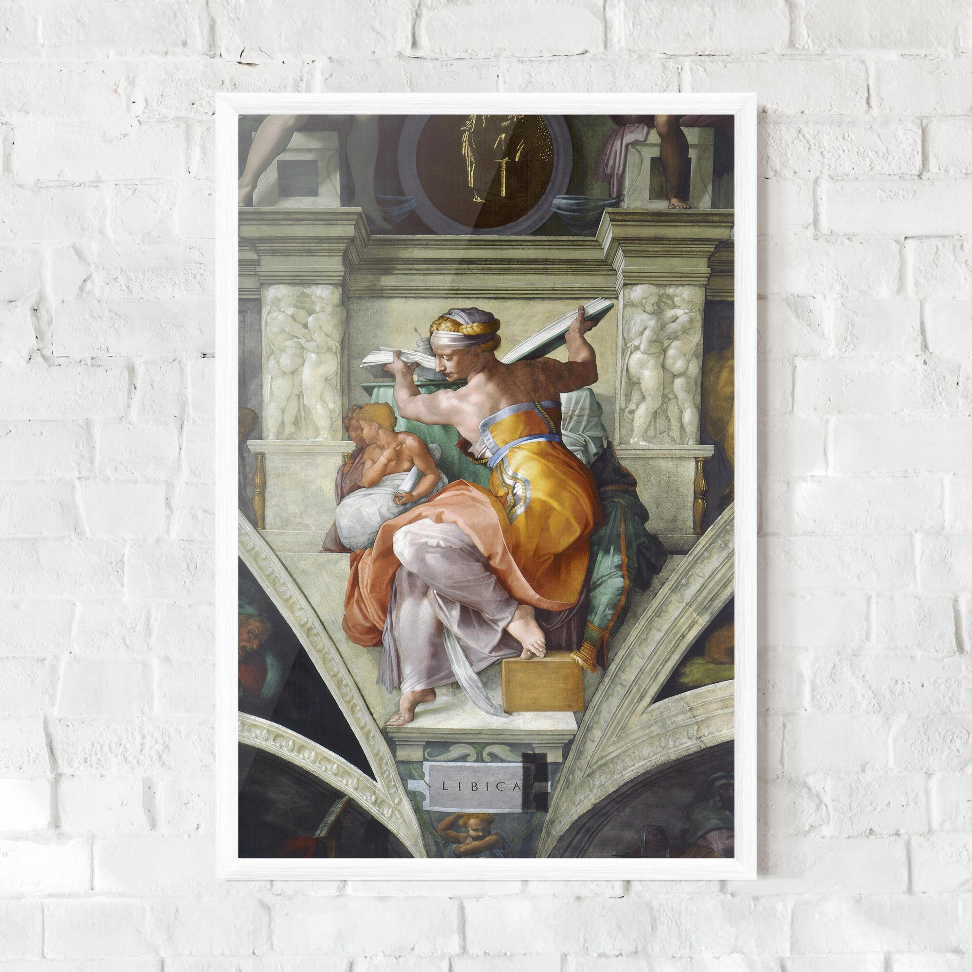 Poster Înrămat Libyan Sibyles mockup 0