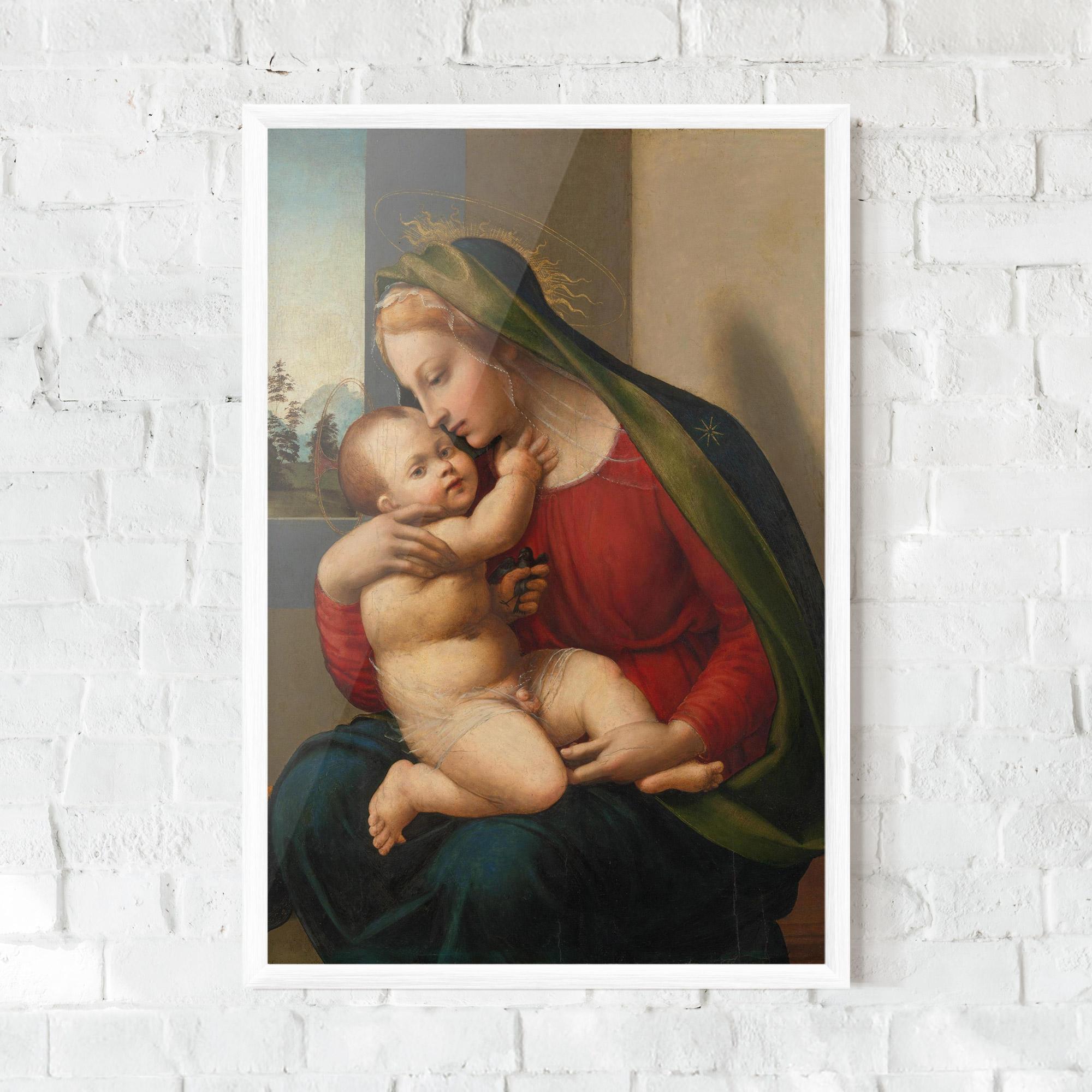 Poster Înrămat Madonna And Child mockup 0