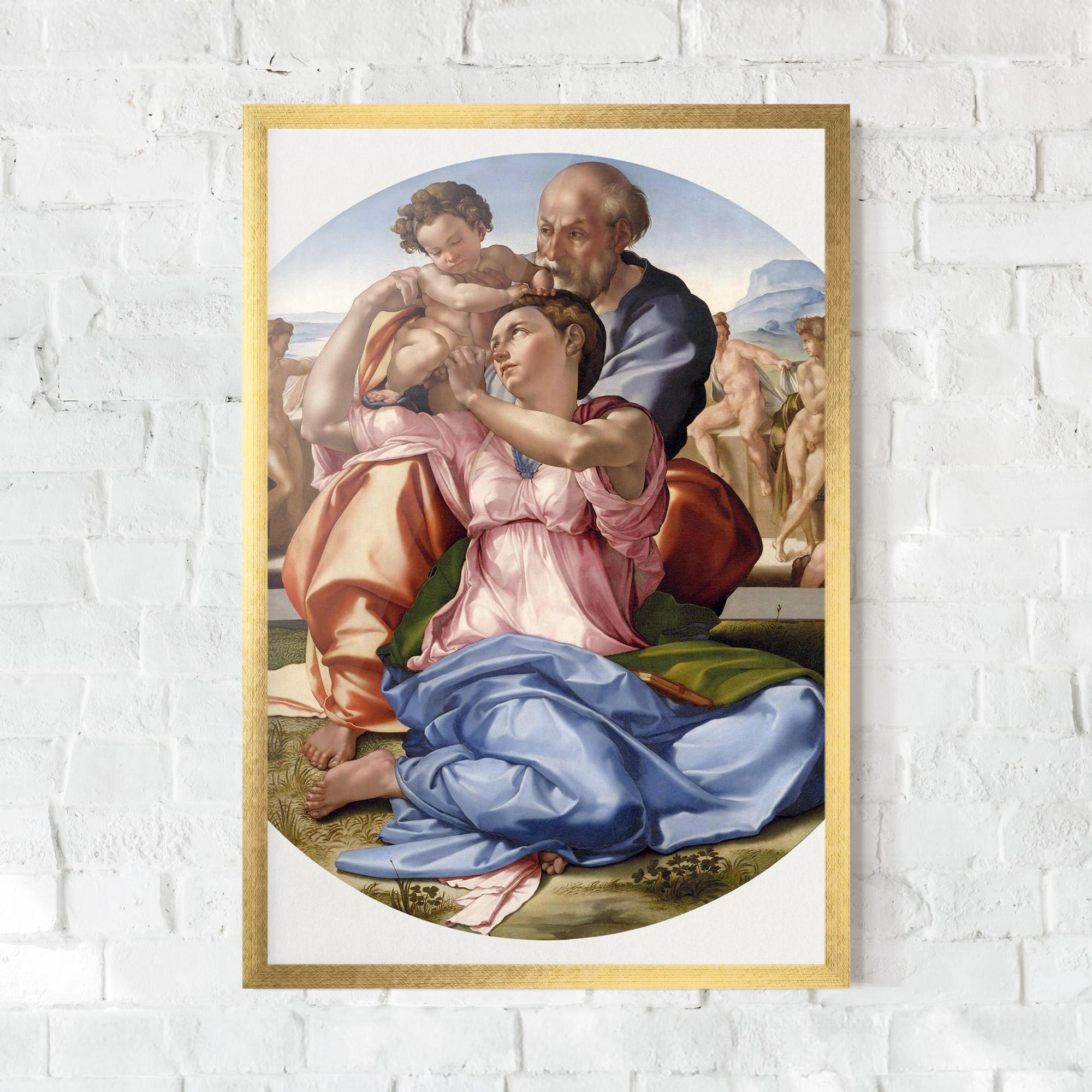 Poster Înrămat Doni Tondo mockup 0