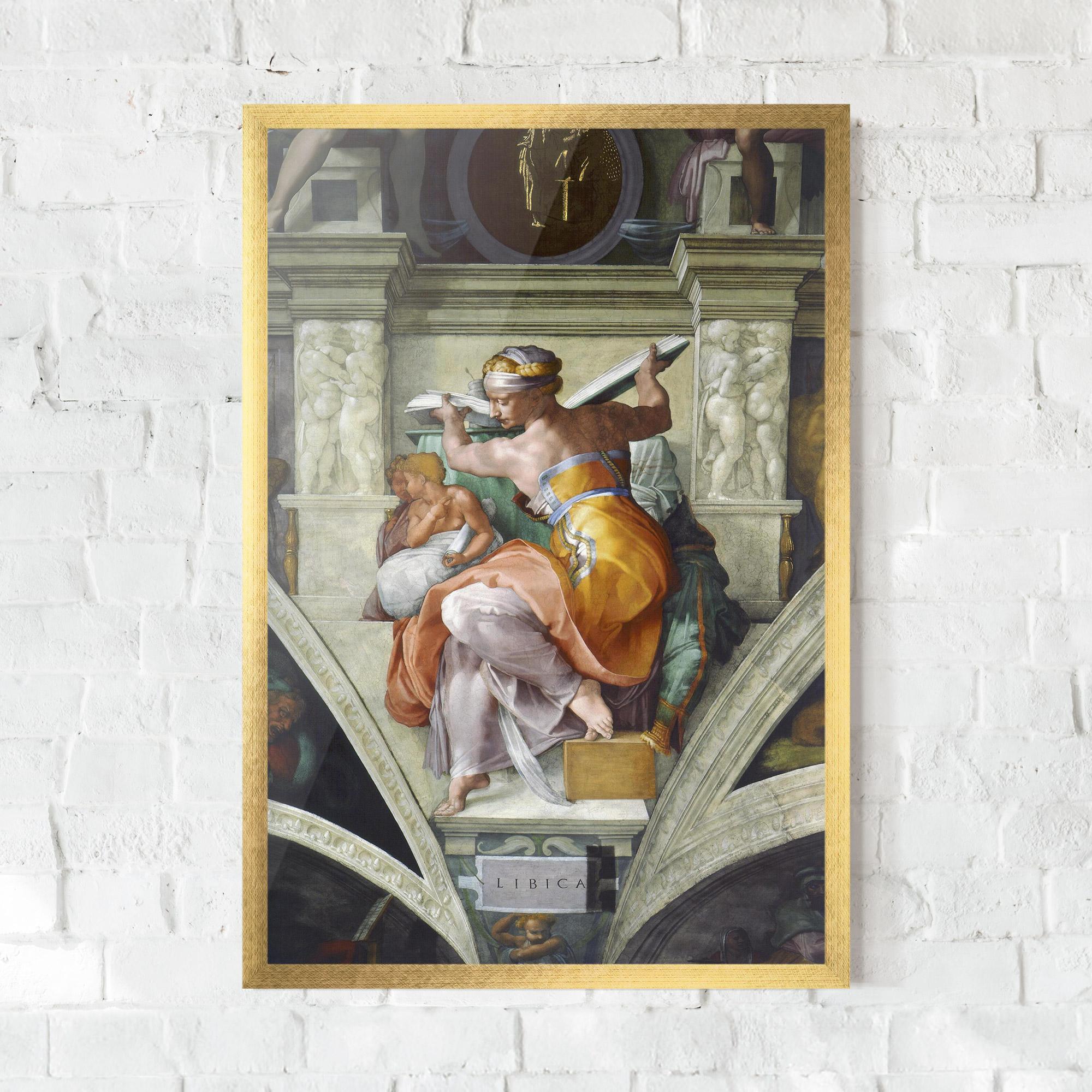 Poster Înrămat Libyan Sibyles mockup 0